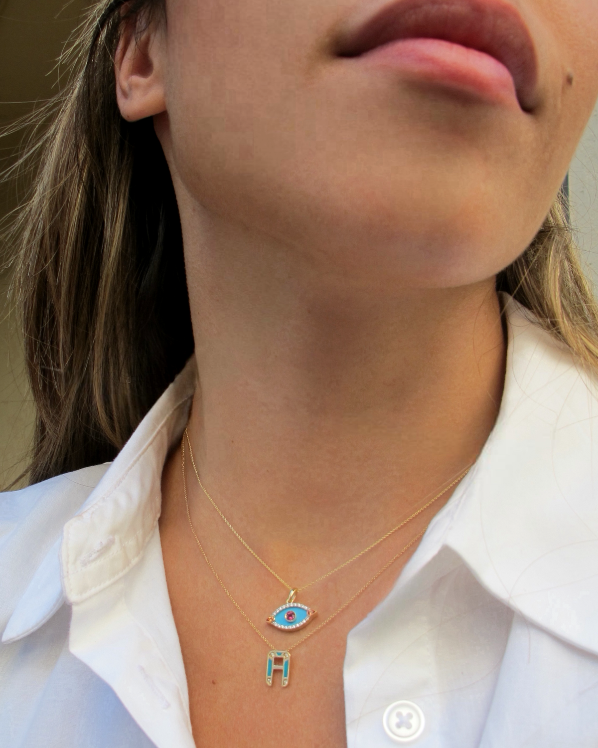 Iris Edge Necklace
