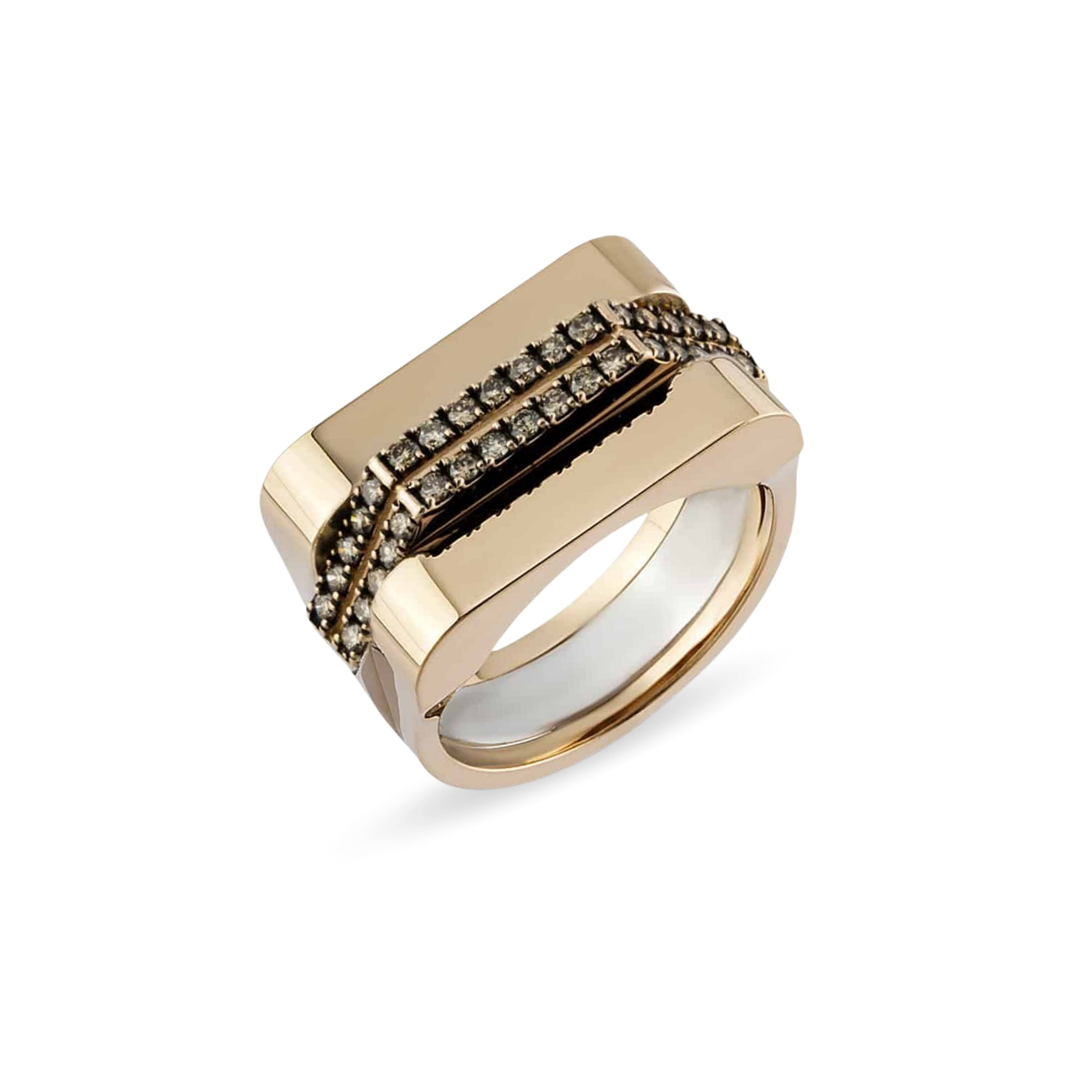 Diana Cognac Ring