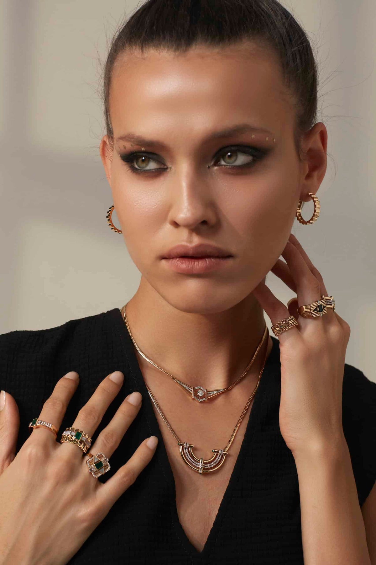 Jill Woven Chain Necklace
