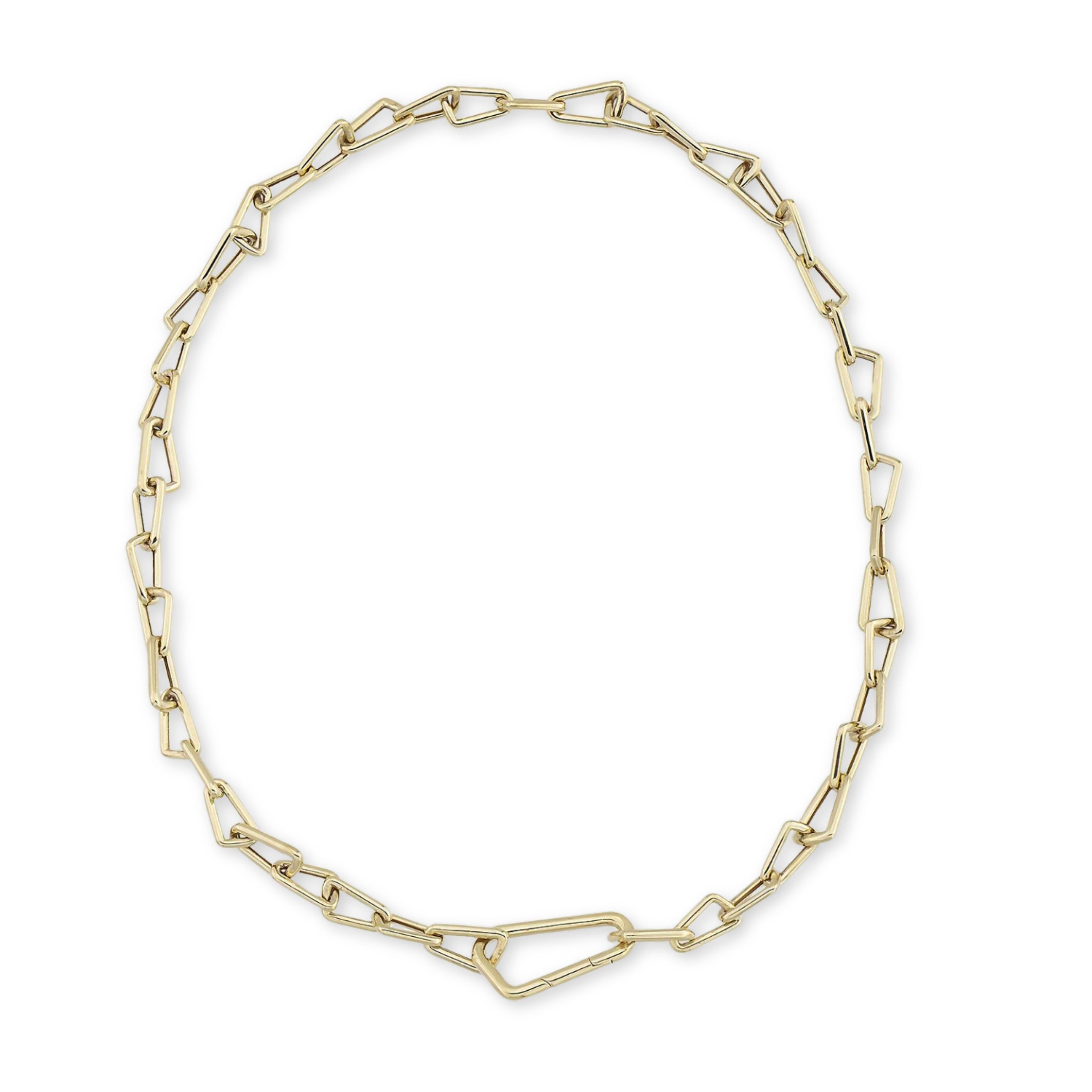 Carabiner Chain Necklace