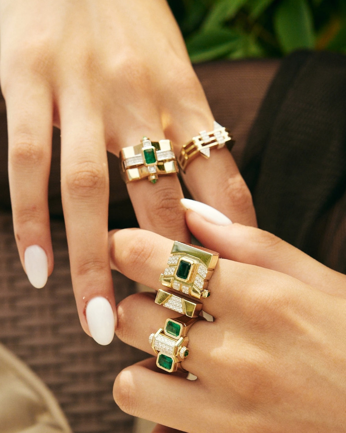 Emma Emerald Ring