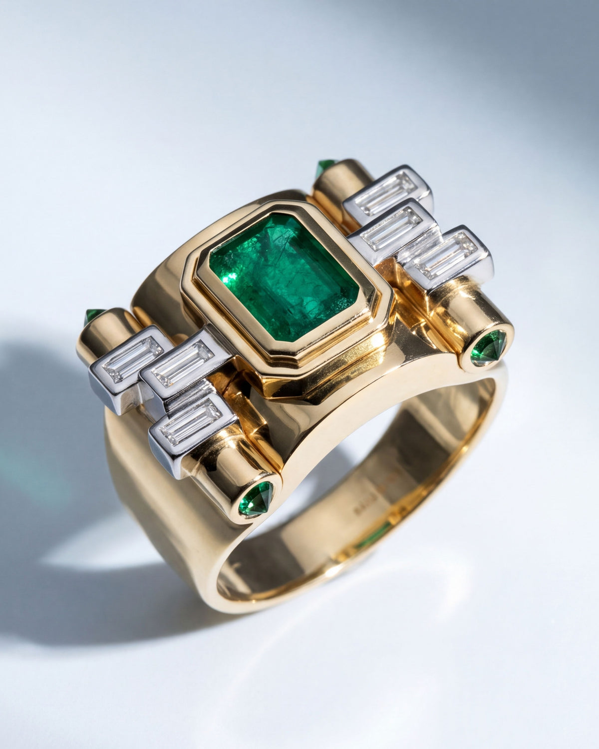 Greta Emerald Ring