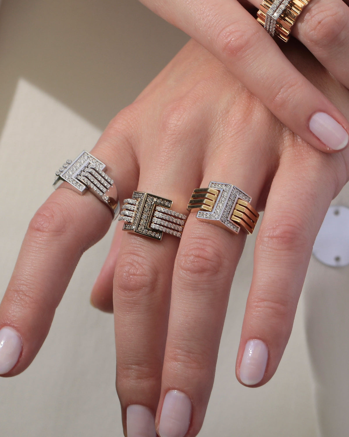 Tyra Multi Glam Ring