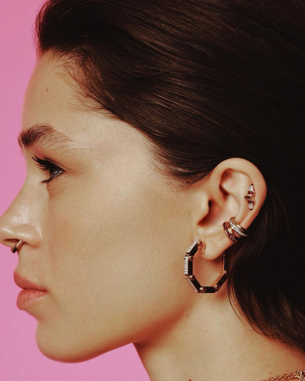 Greta Gem Single Earring