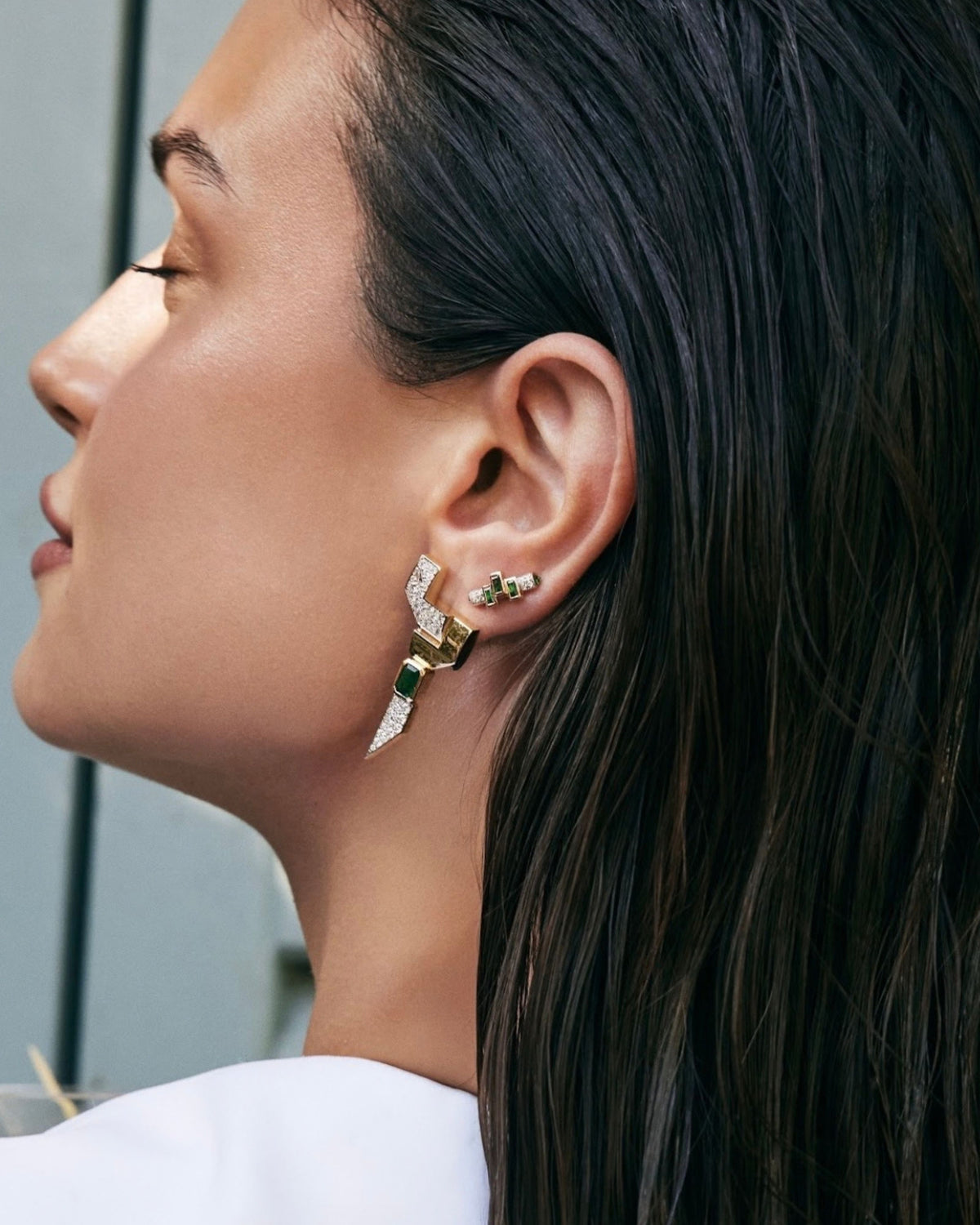 Era Emerald Earrings