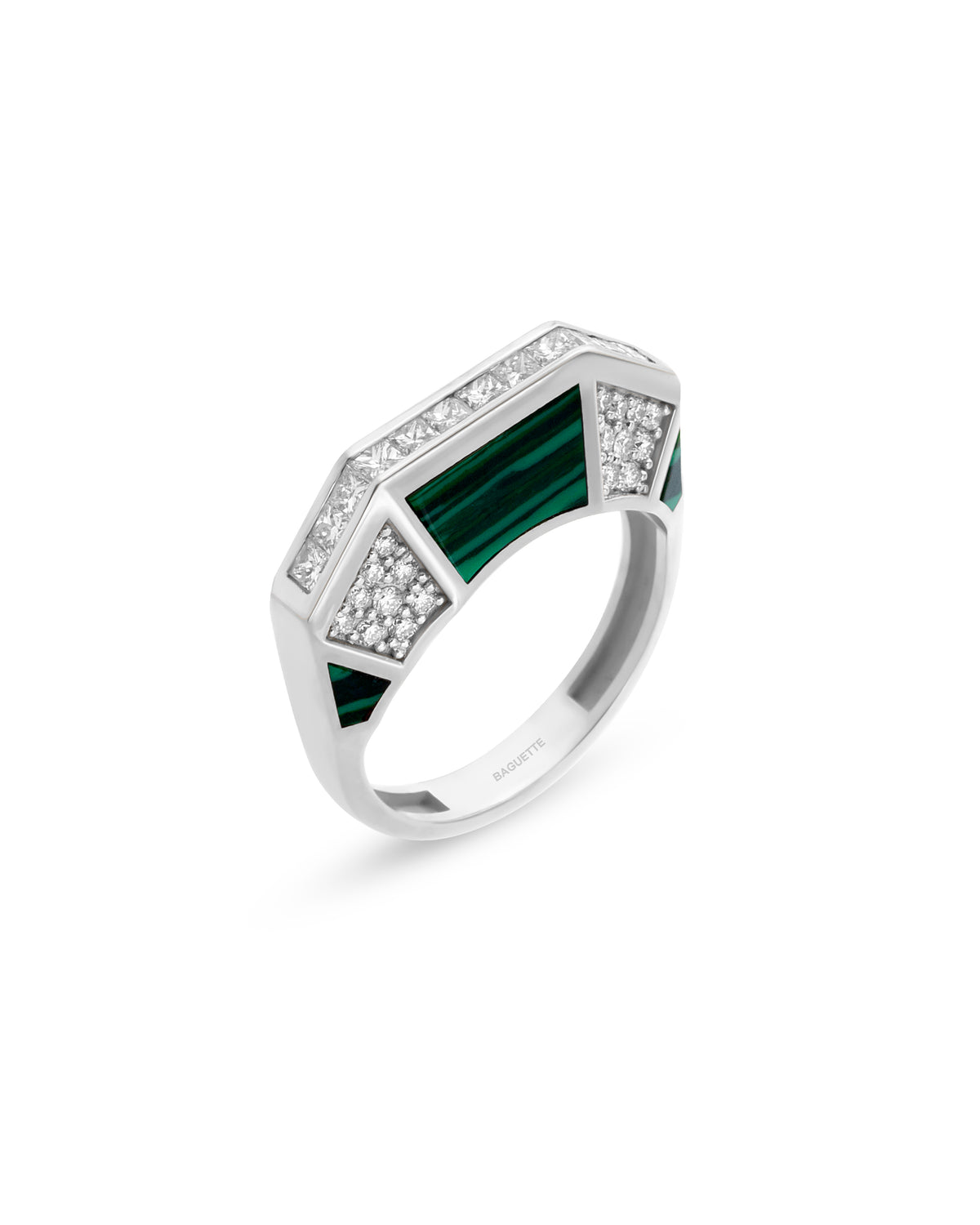 Jolin Malachite Glam Ring