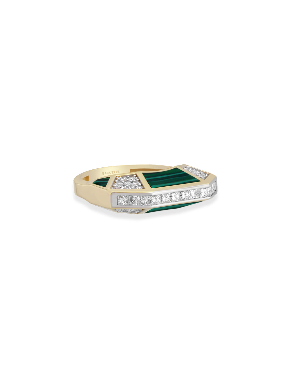 Jolin Malachite Glam Ring
