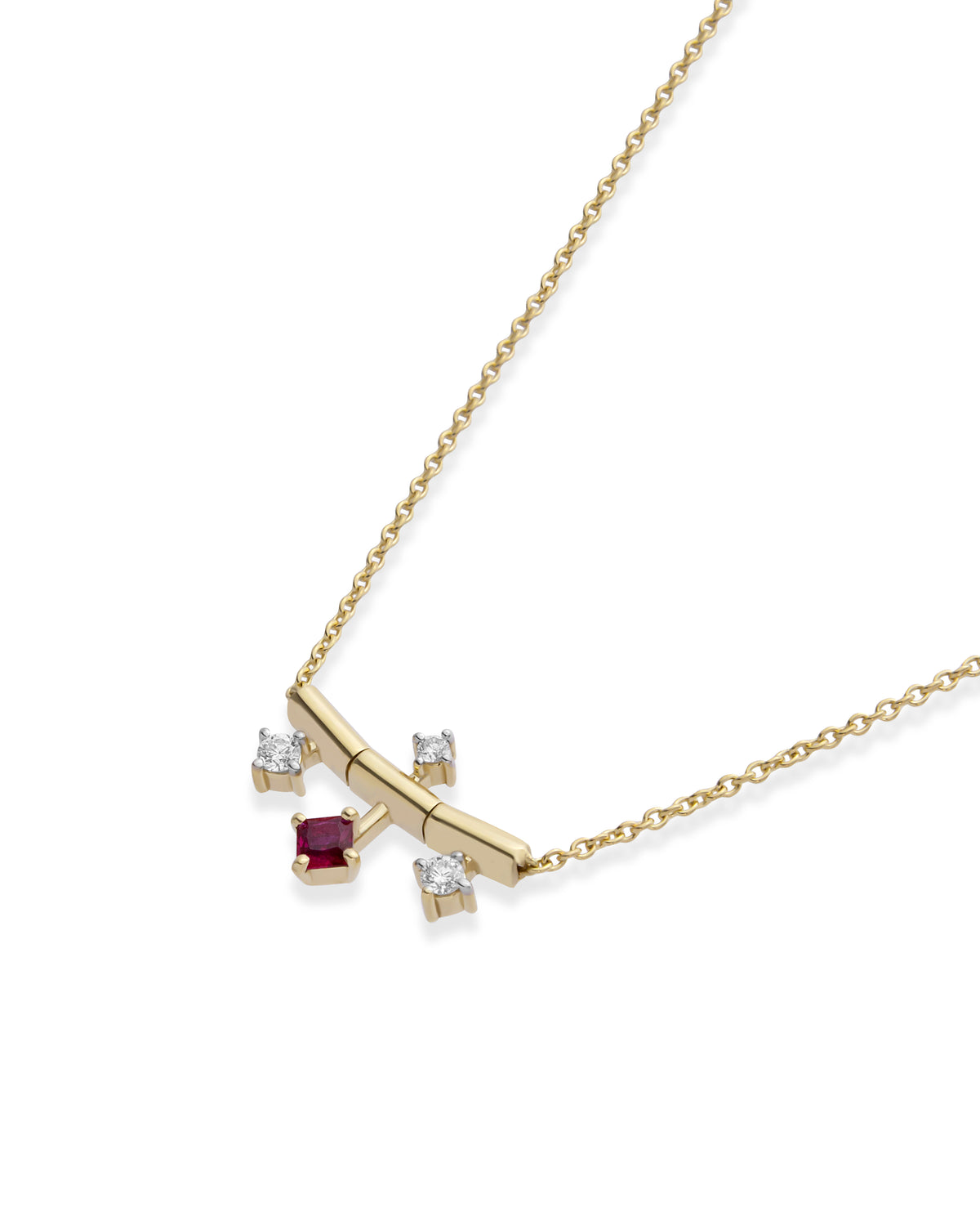 Libra Gem Tria Necklace