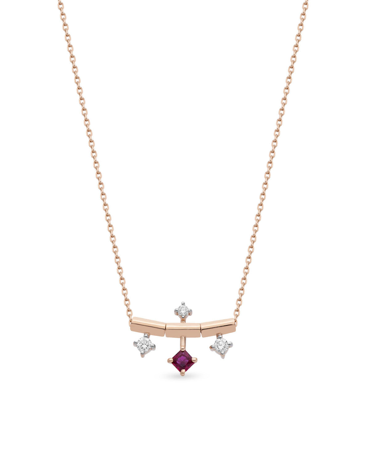 Libra Gem Tria Necklace