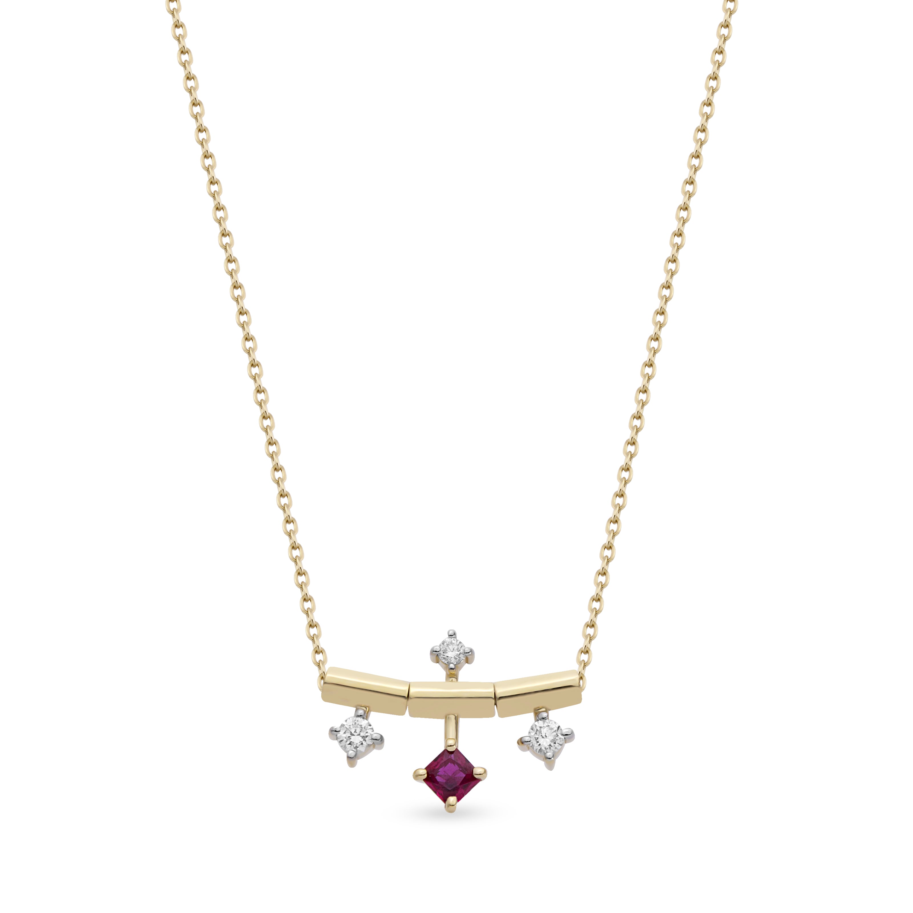 Libra Gem Tria Necklace