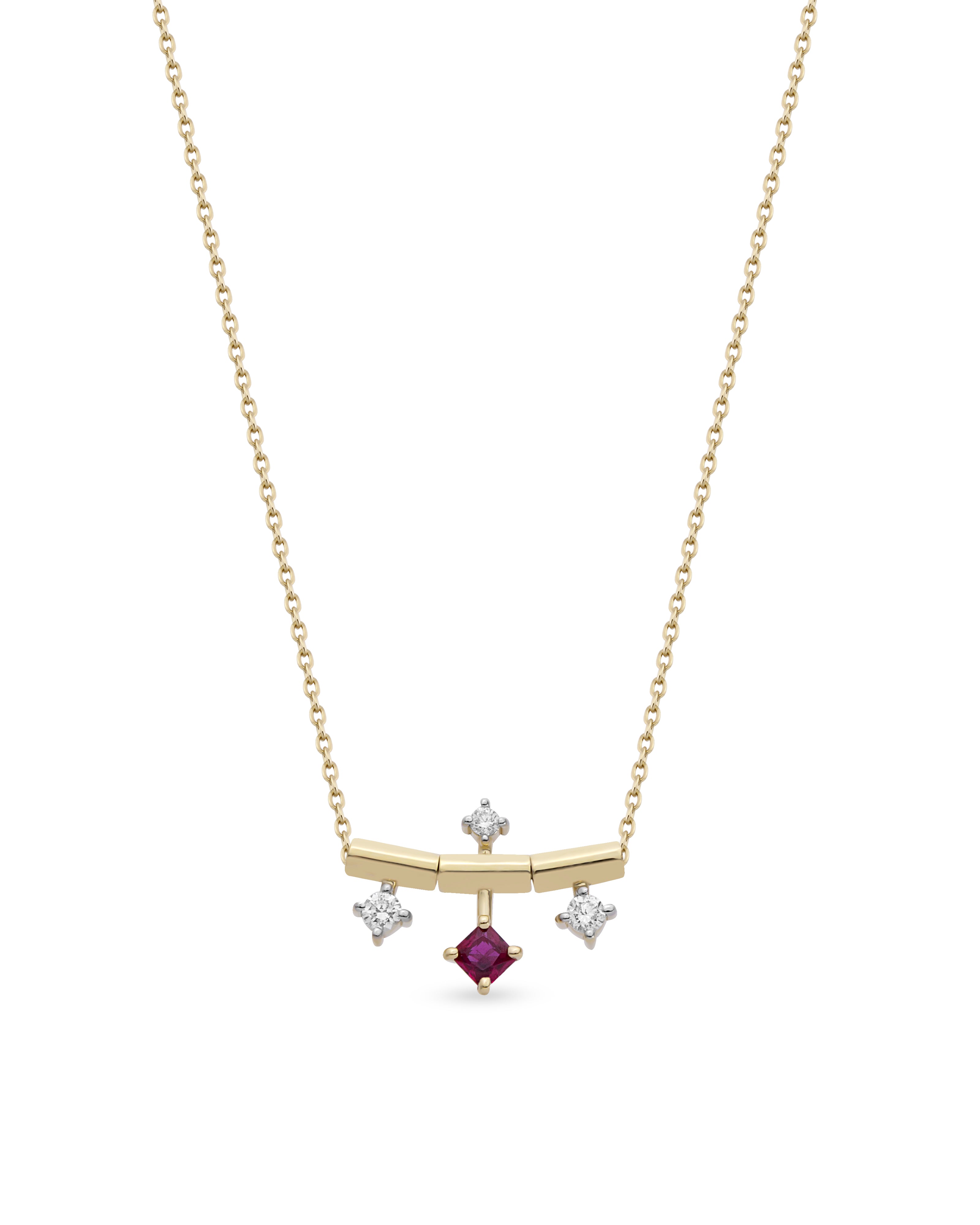 Libra Gem Tria Necklace