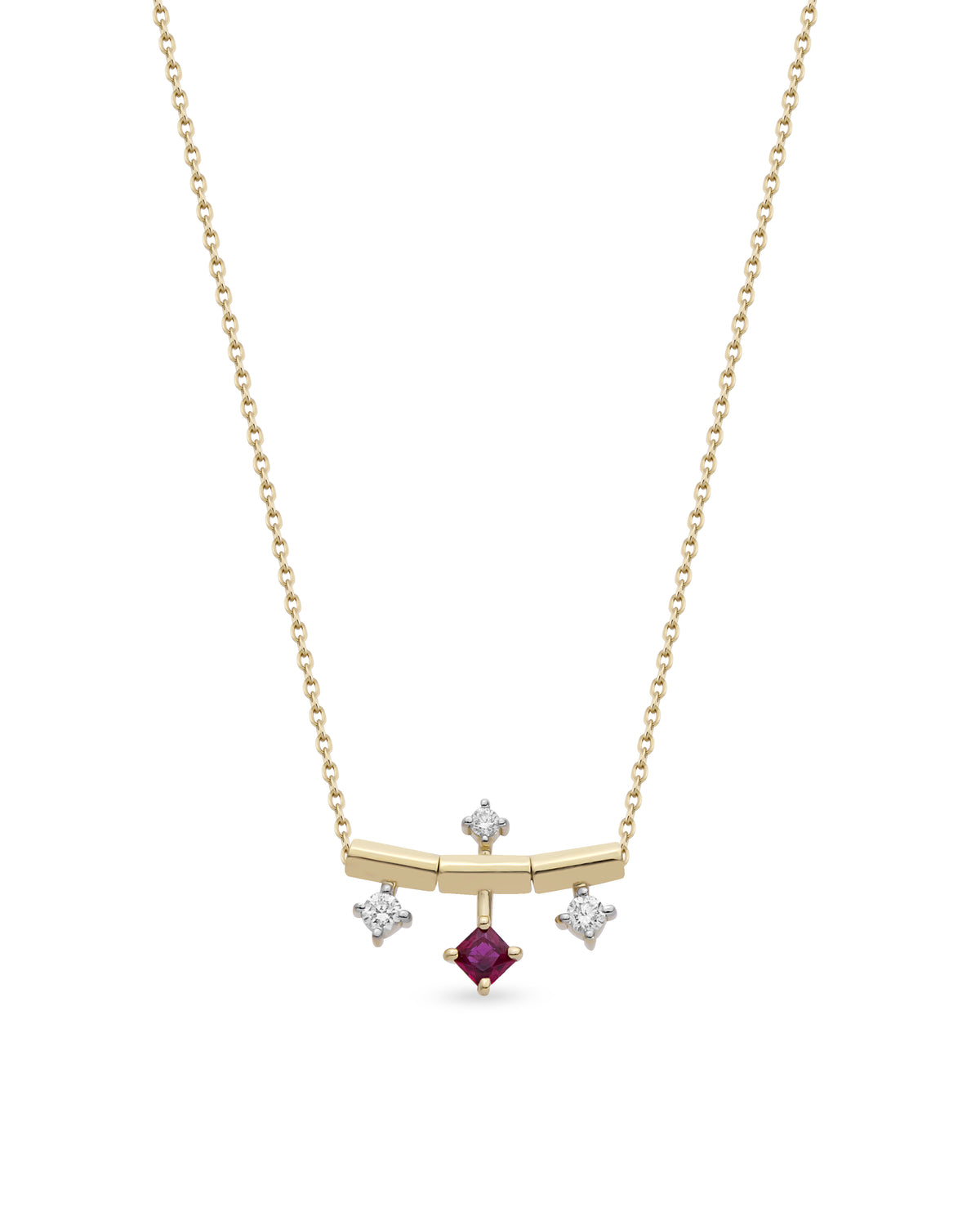 Libra Gem Tria Necklace