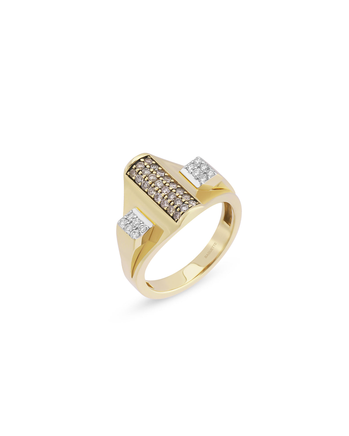 Raquel Cognac Pinky Ring