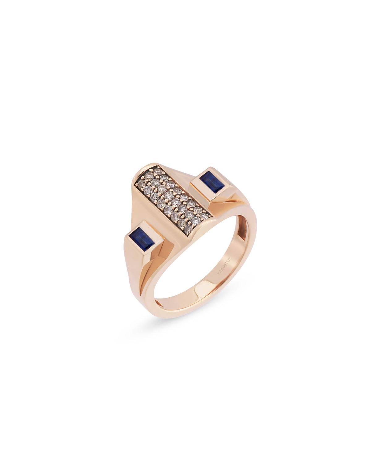 Raquel Cognac Gem Pinky Ring