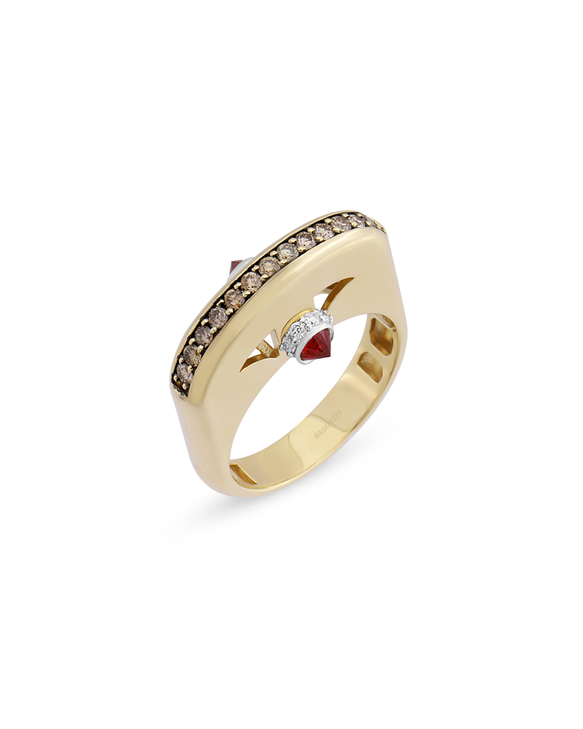 Era Minion Cognac Pinky Ring