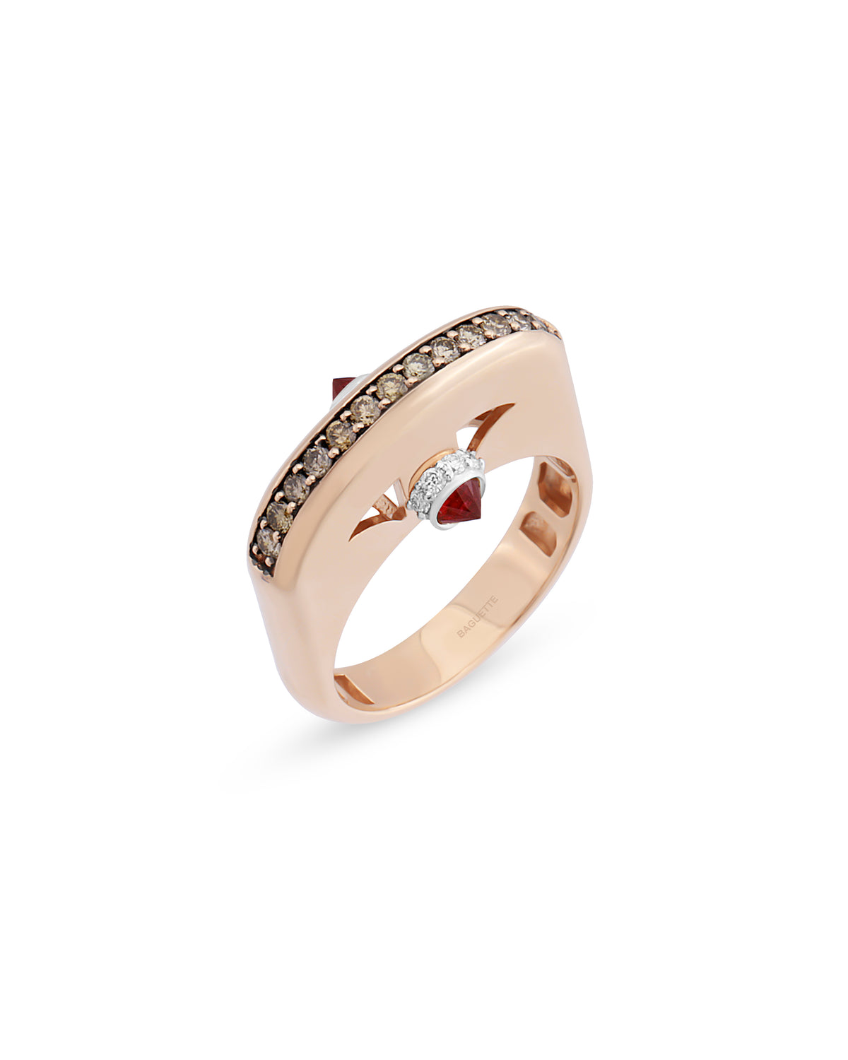 Era Minion Cognac Pinky Ring