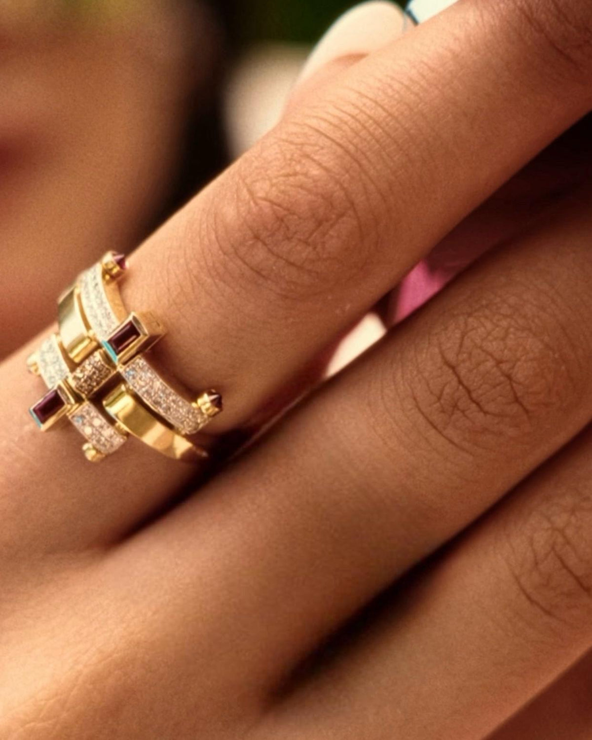 Gloria Cognac Ring
