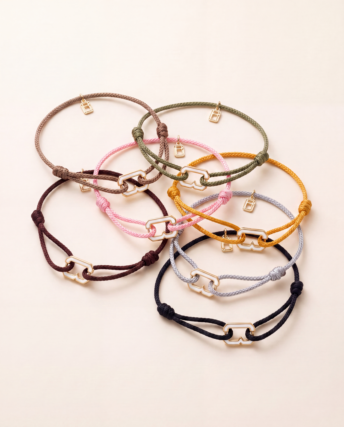 Monogram Cord Bracelet