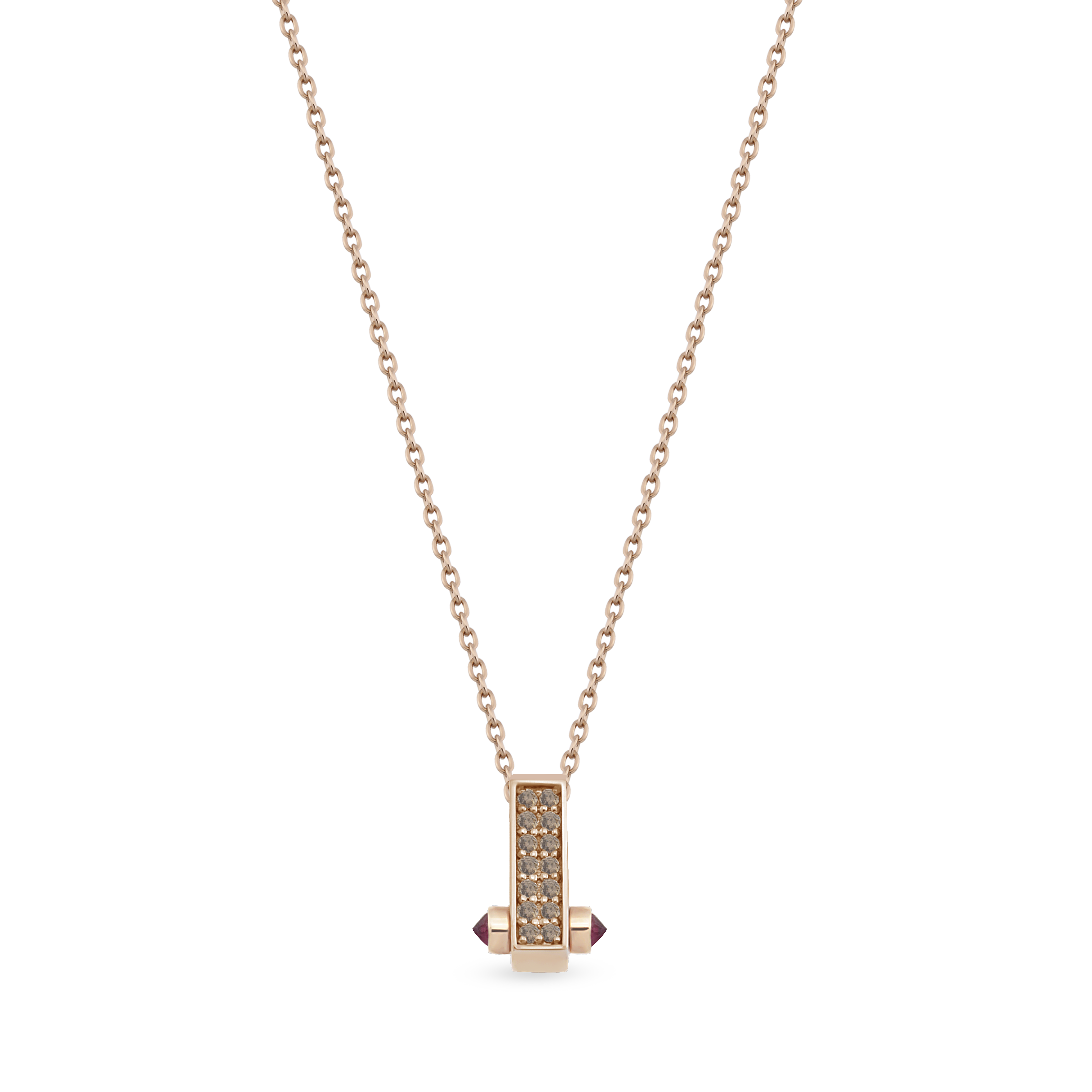 Bar Minion Cognac Necklace