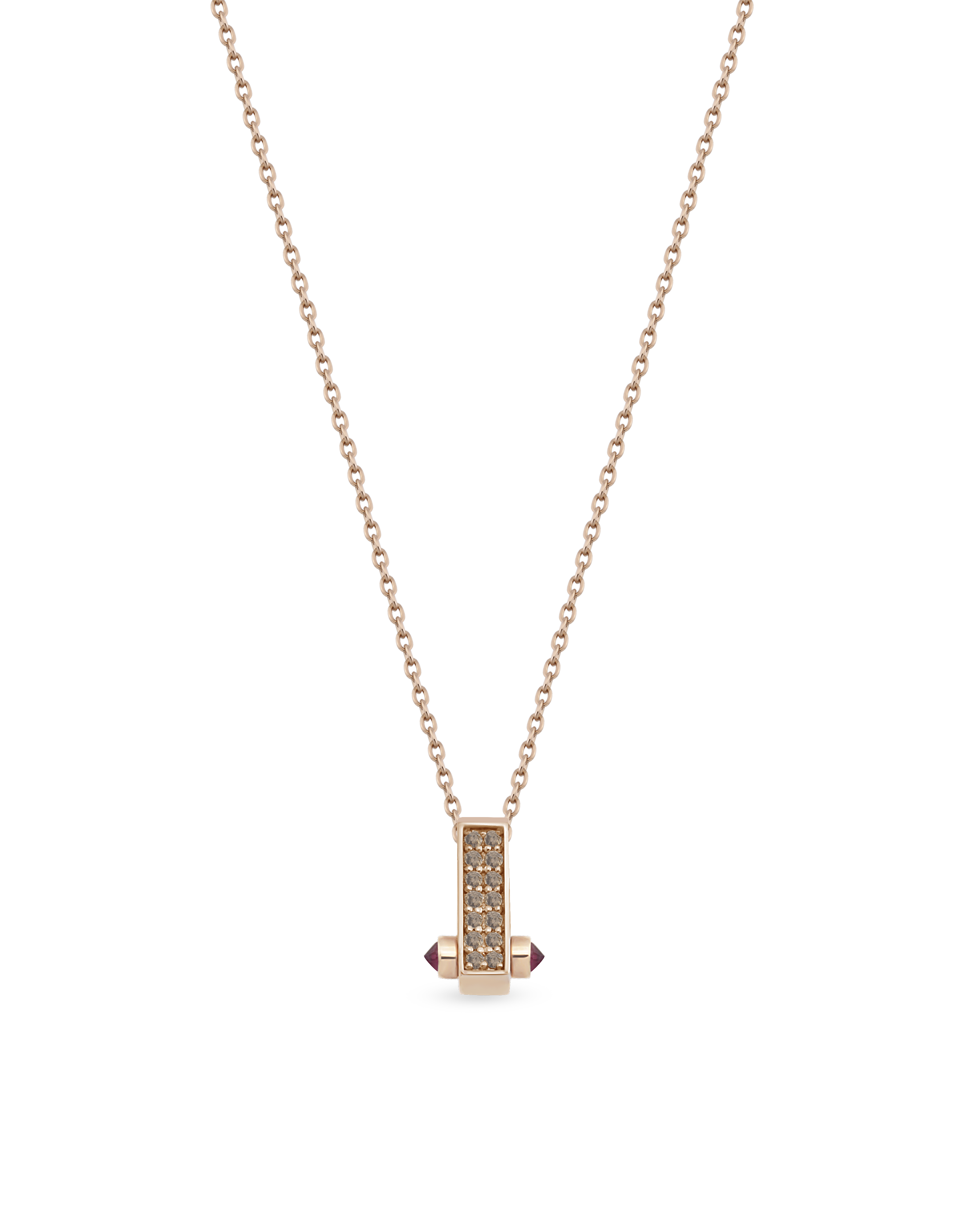 Bar Minion Cognac Necklace