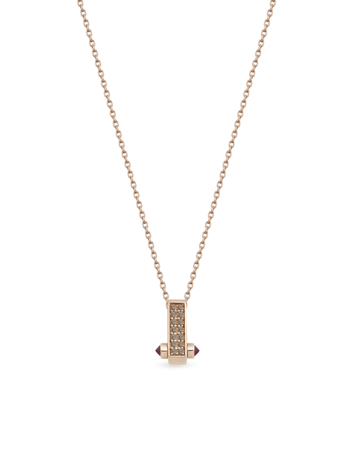 Bar Minion Cognac Necklace