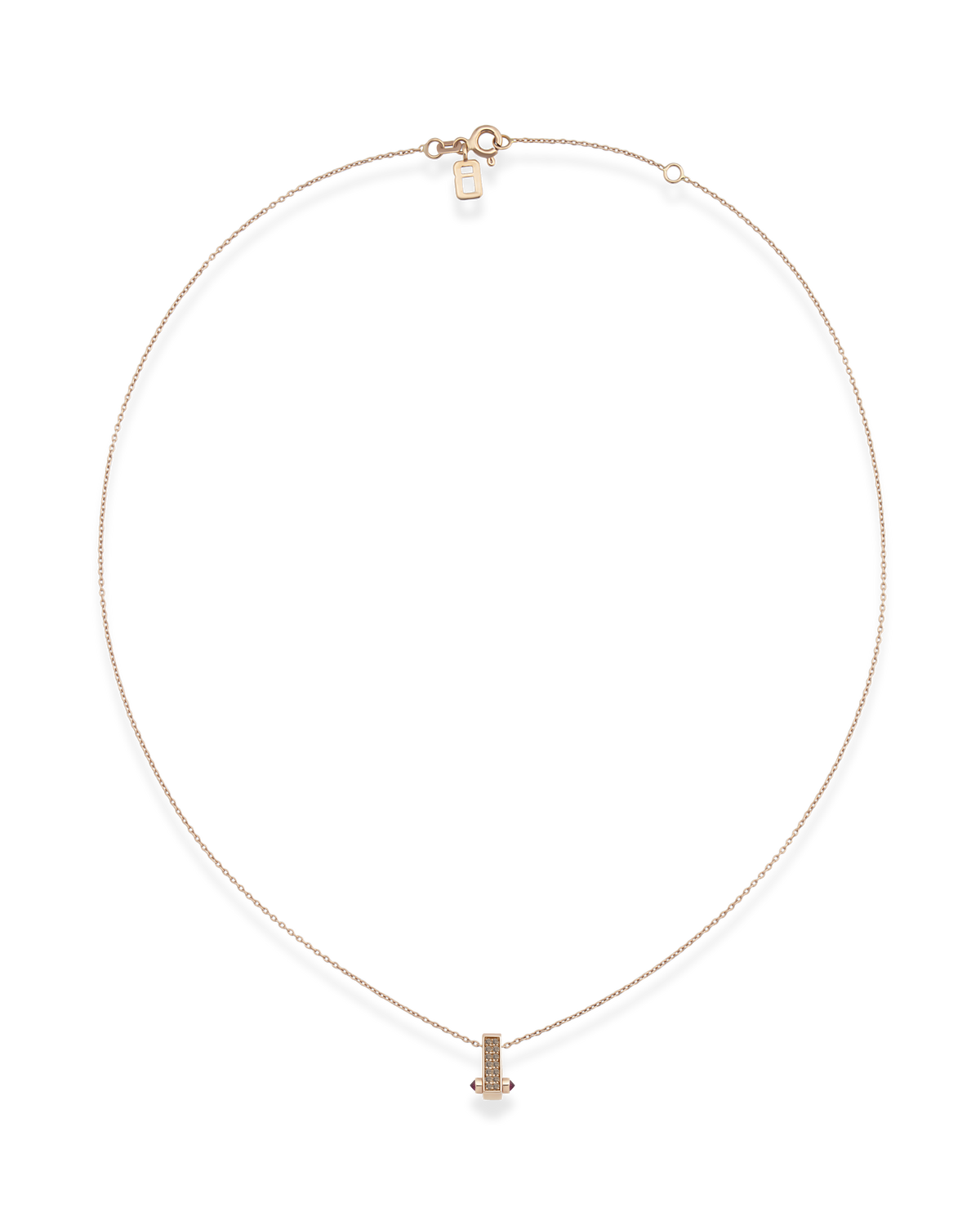 Bar Minion Cognac Necklace