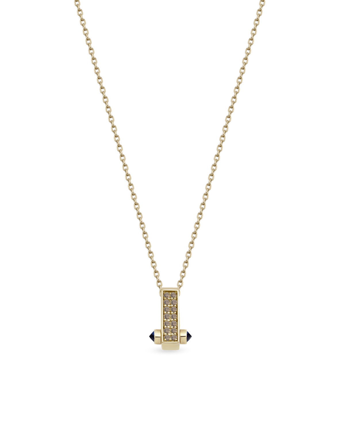 Bar Minion Cognac Necklace