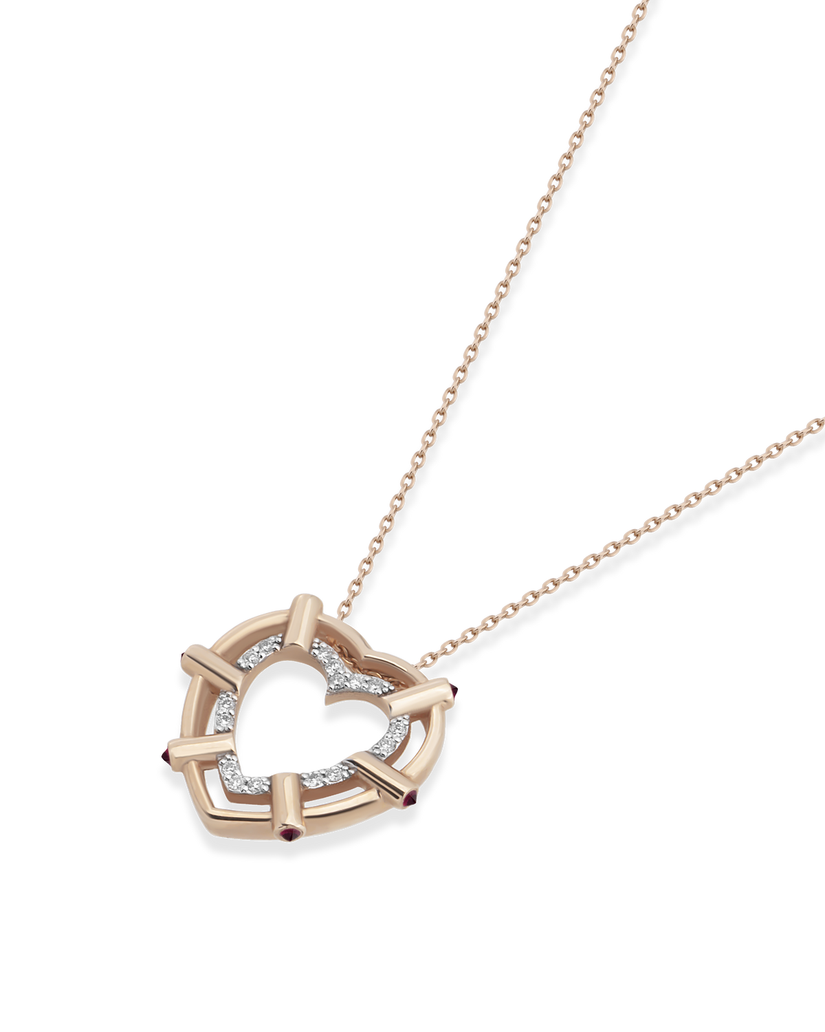 Aura Heart Necklace