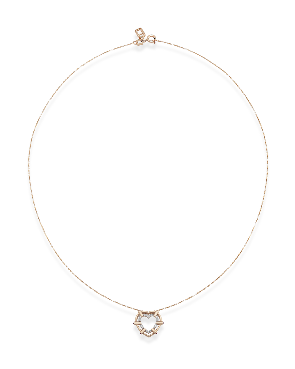 Aura Heart Necklace