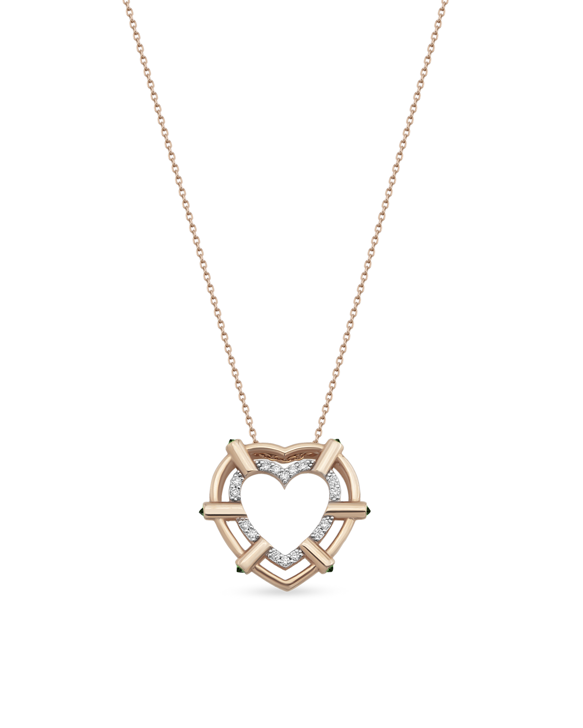 Aura Heart Necklace