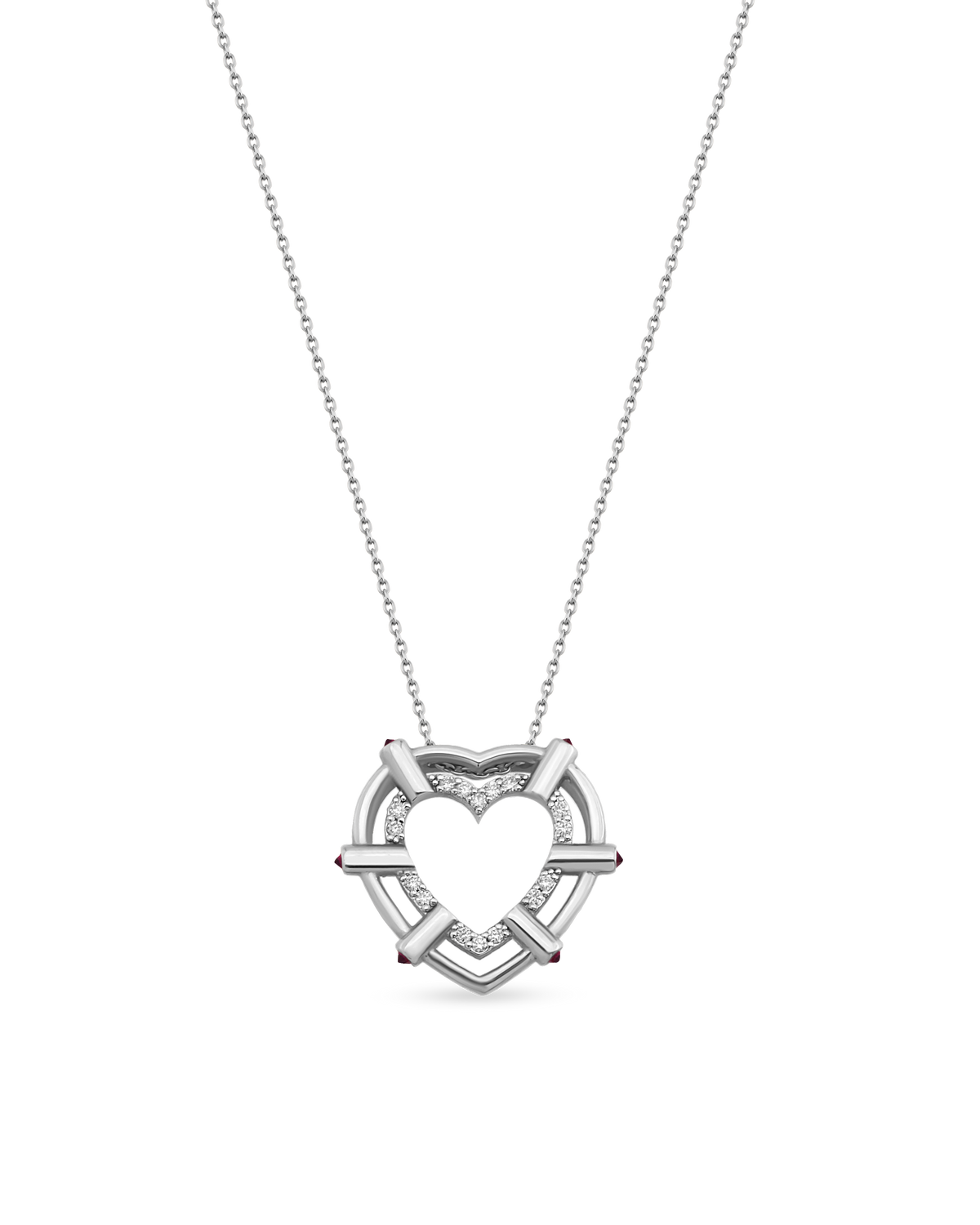 Aura Heart Necklace