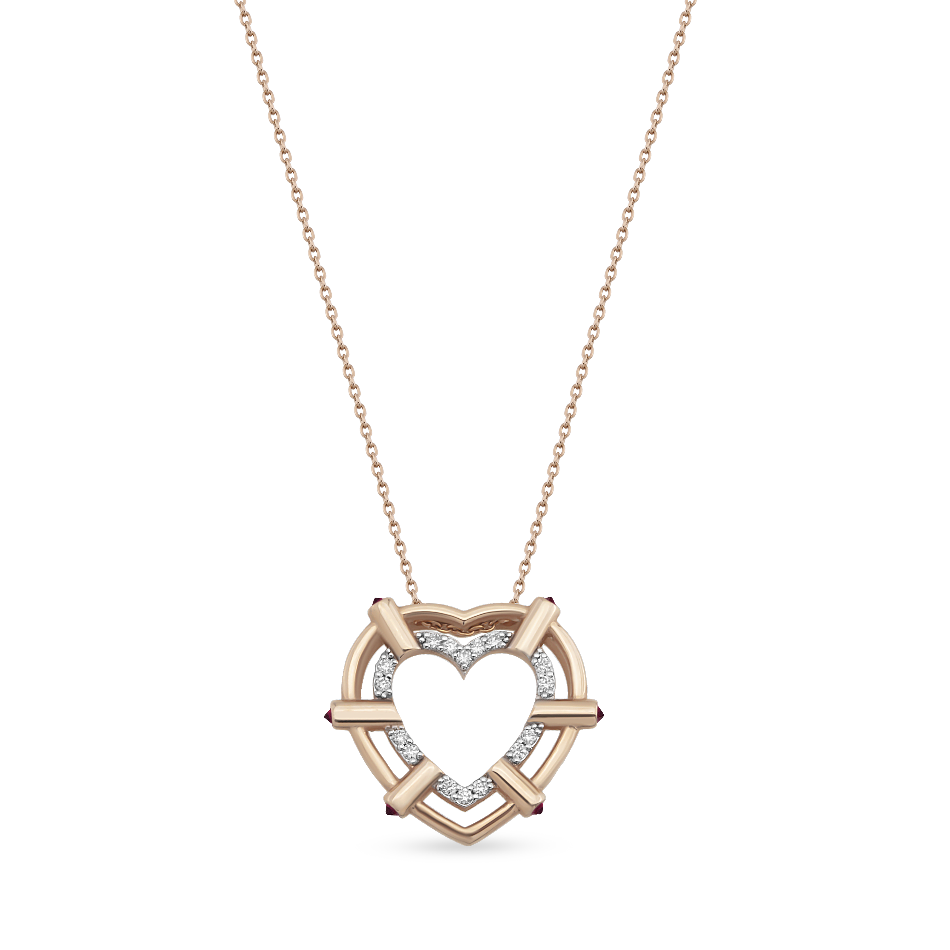 Aura Heart Necklace