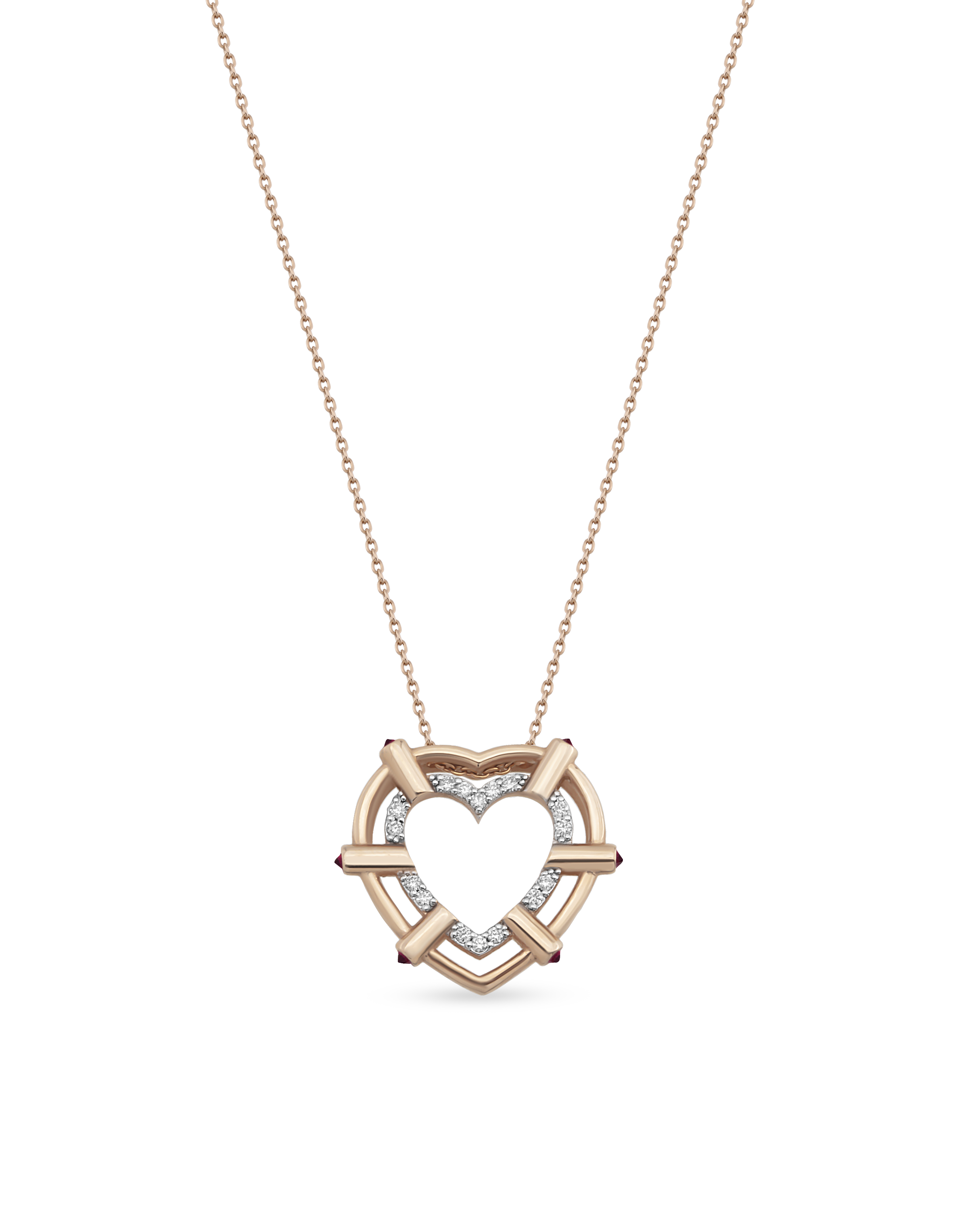 Aura Heart Necklace
