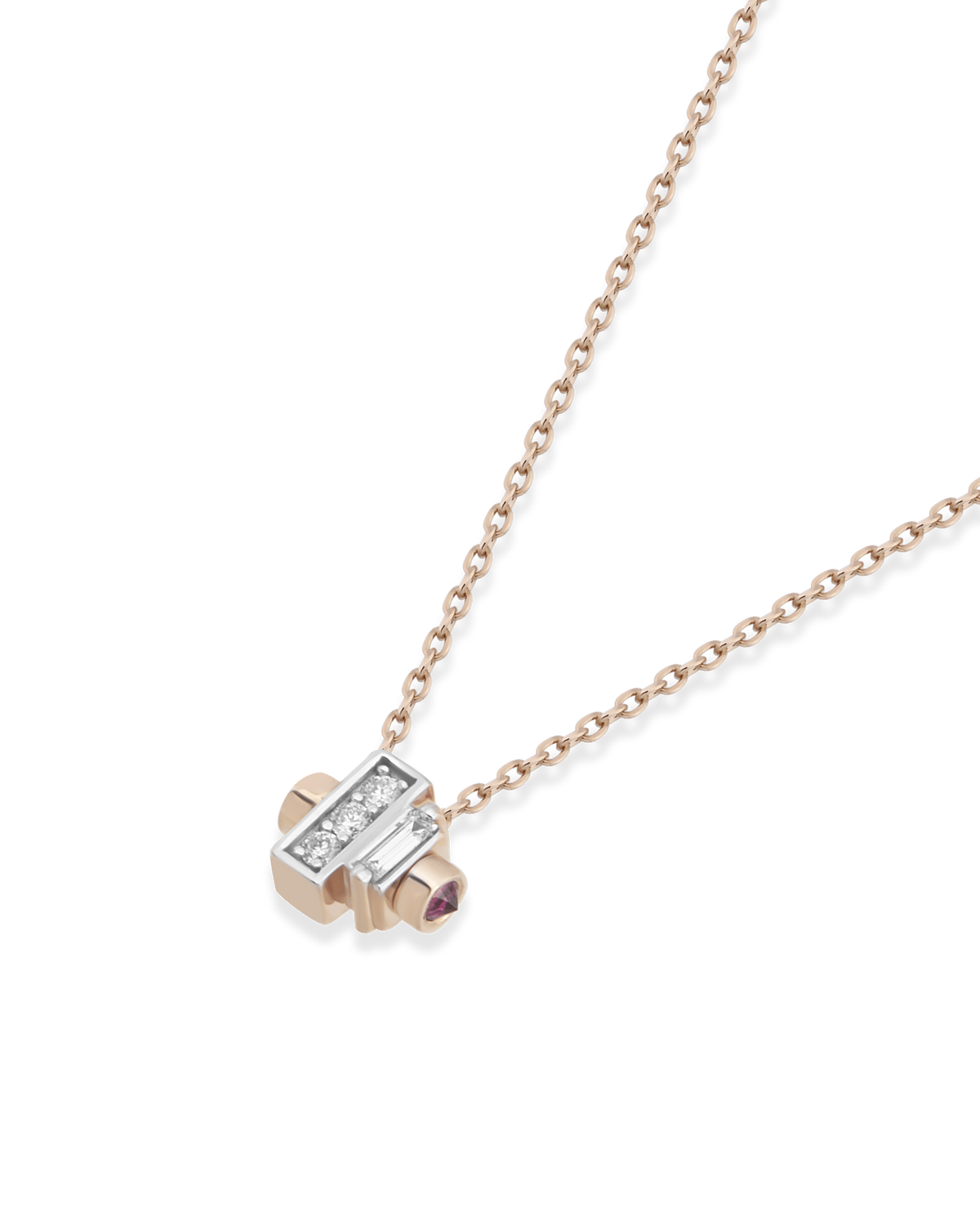 Minion Baguette Necklace