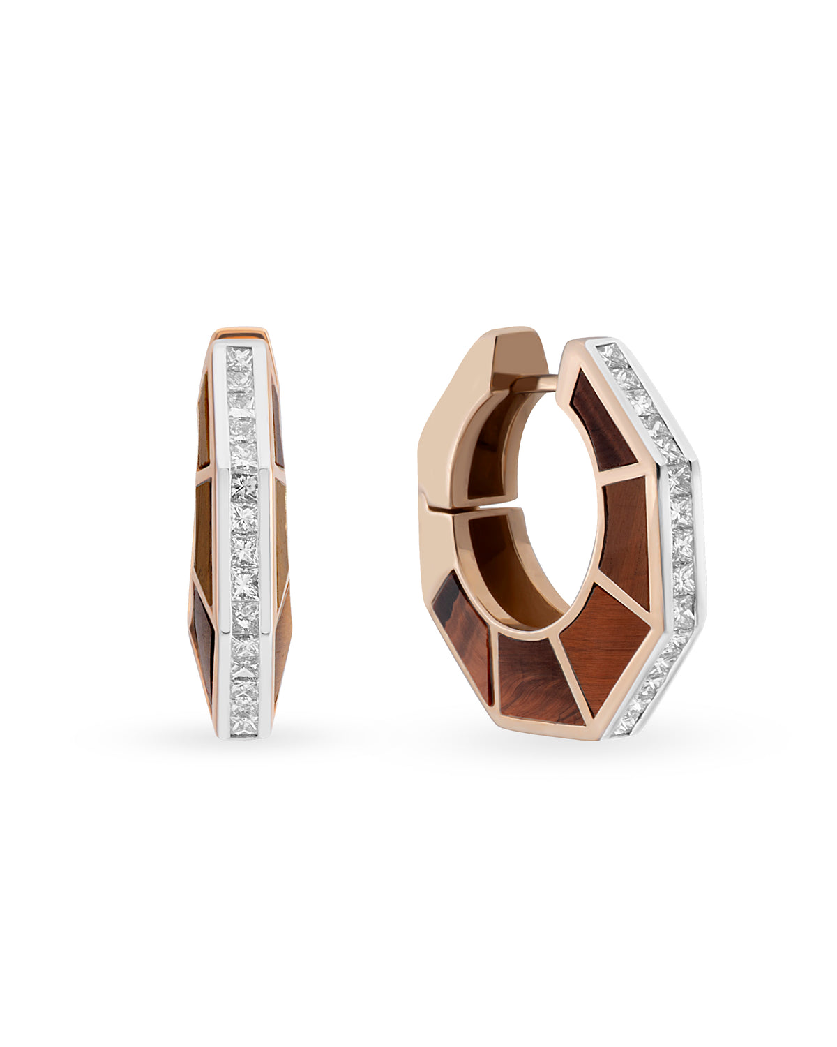 Jolin Tiger Eye Grande Earrings
