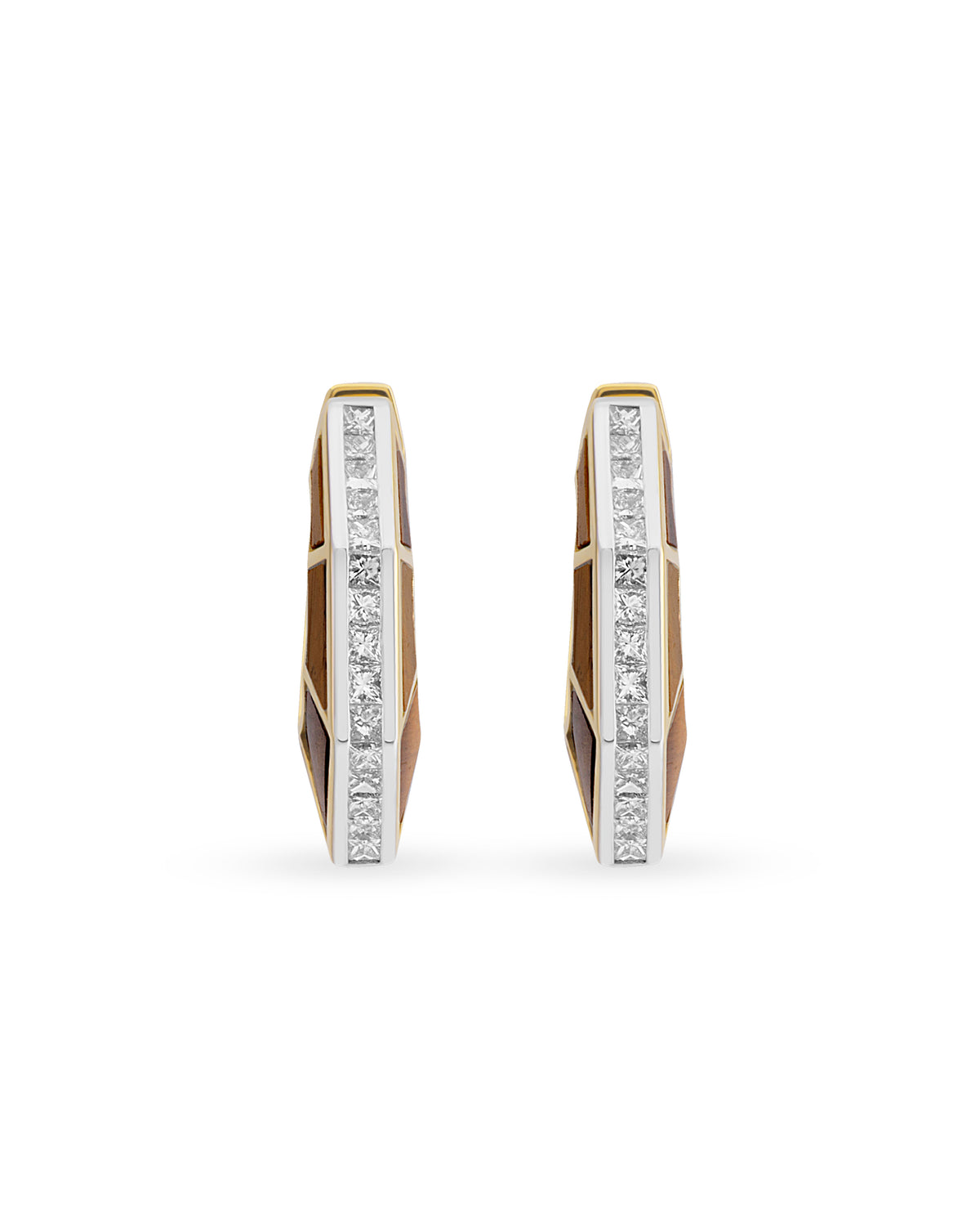 Jolin Tiger Eye Grande Earrings