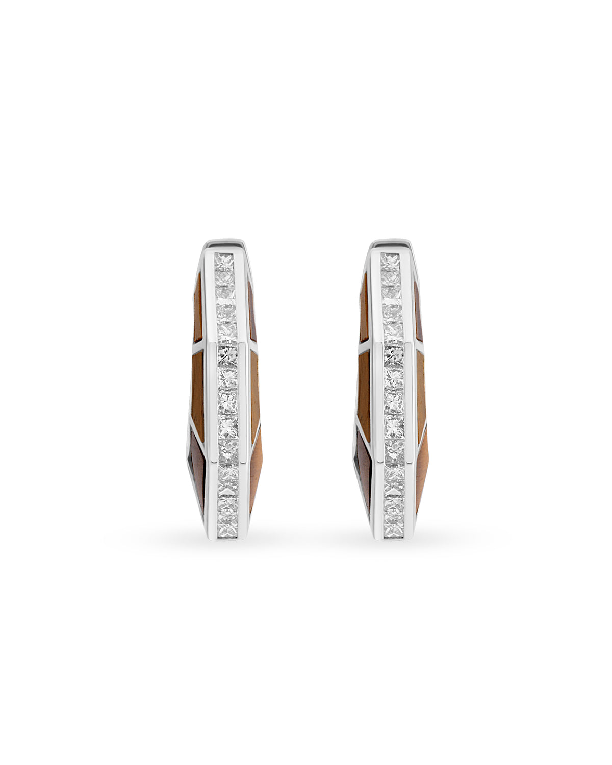 Jolin Tiger Eye Grande Earrings