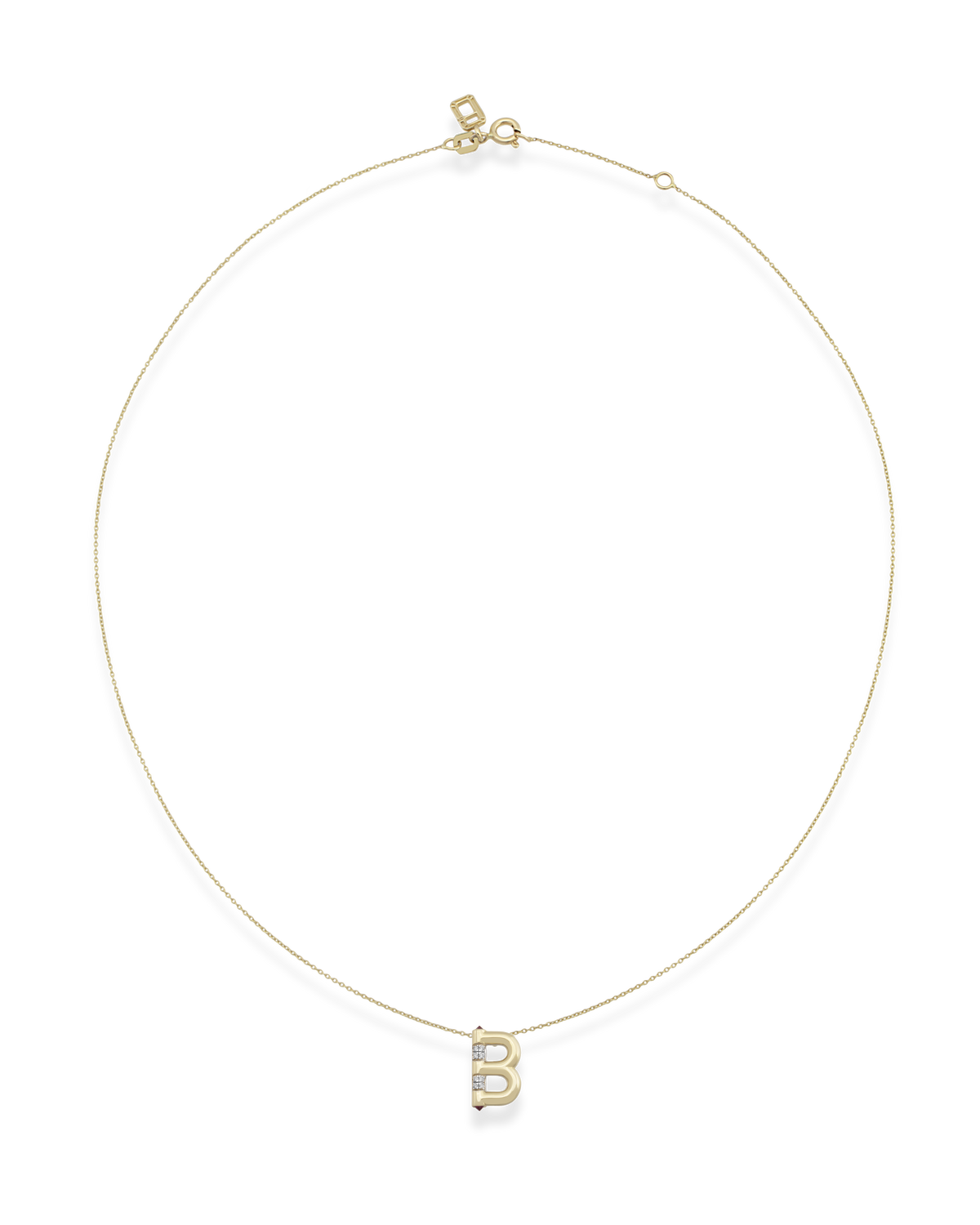 Alphabet Petit Necklace