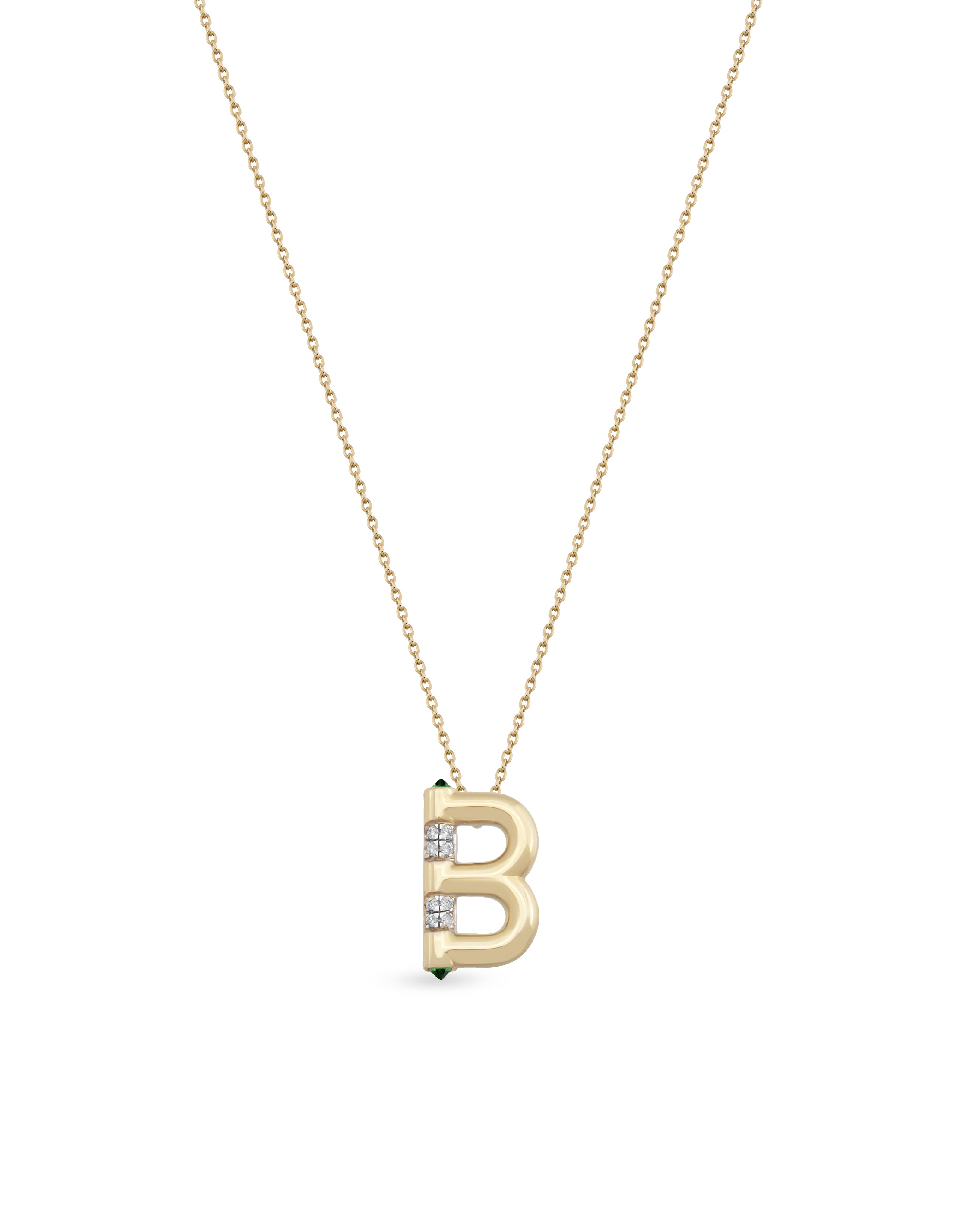 Alphabet Petit Necklace