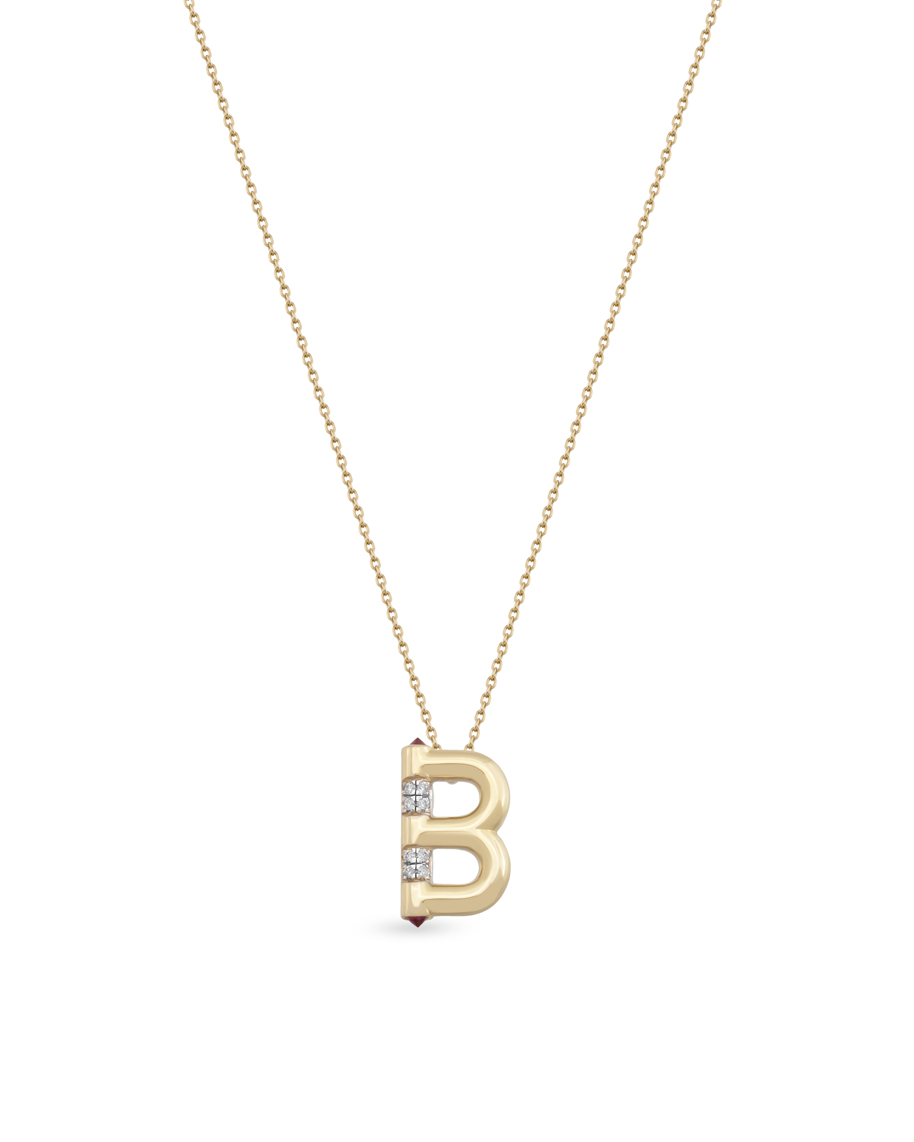 Alphabet Petit Necklace