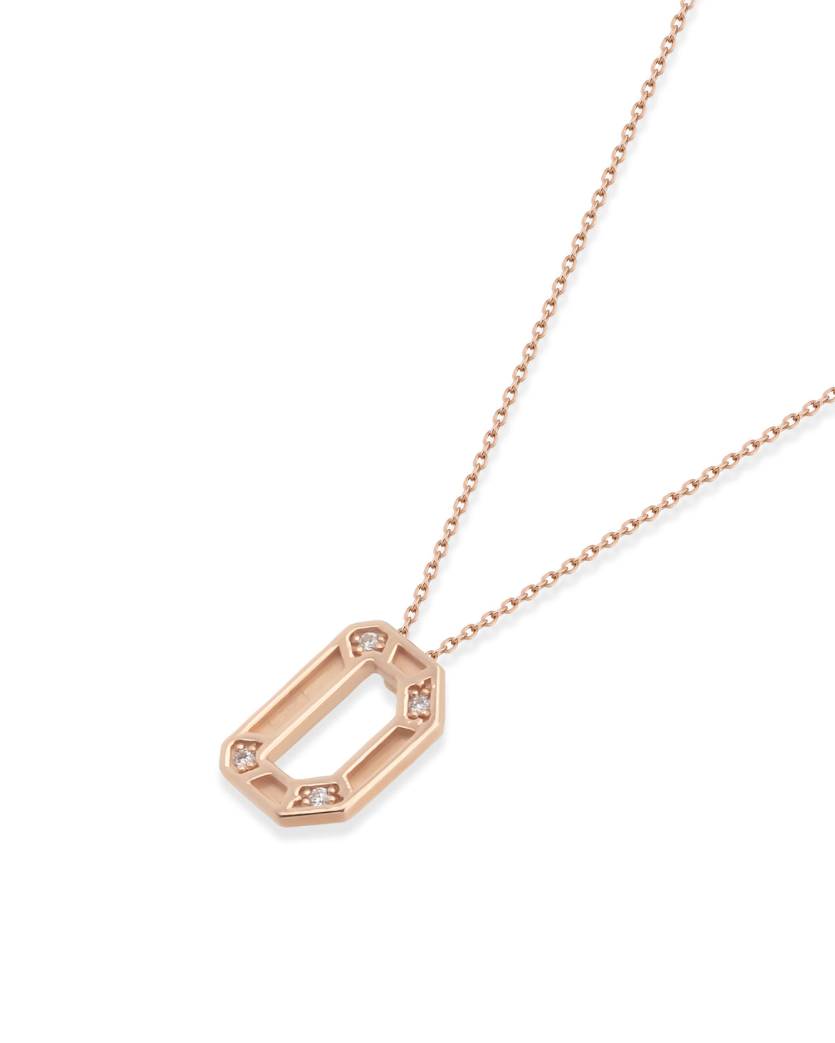 Alphabet Monogram Necklace