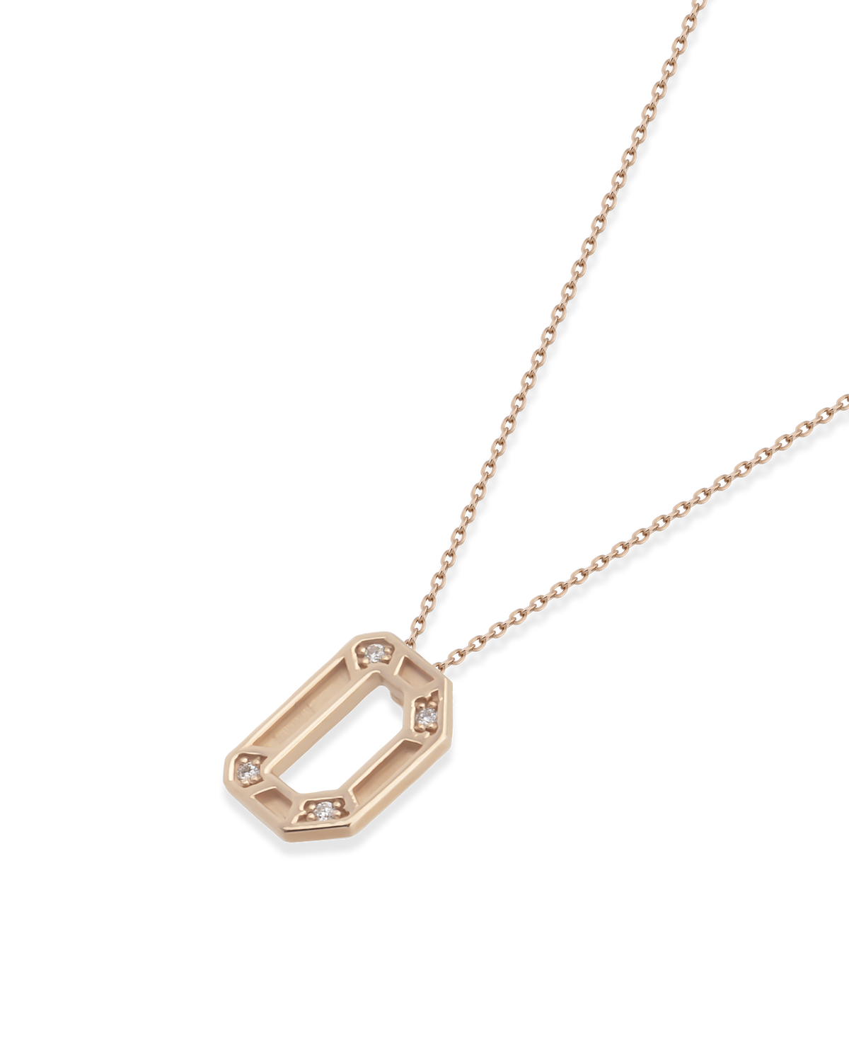 Alphabet Monogram Necklace