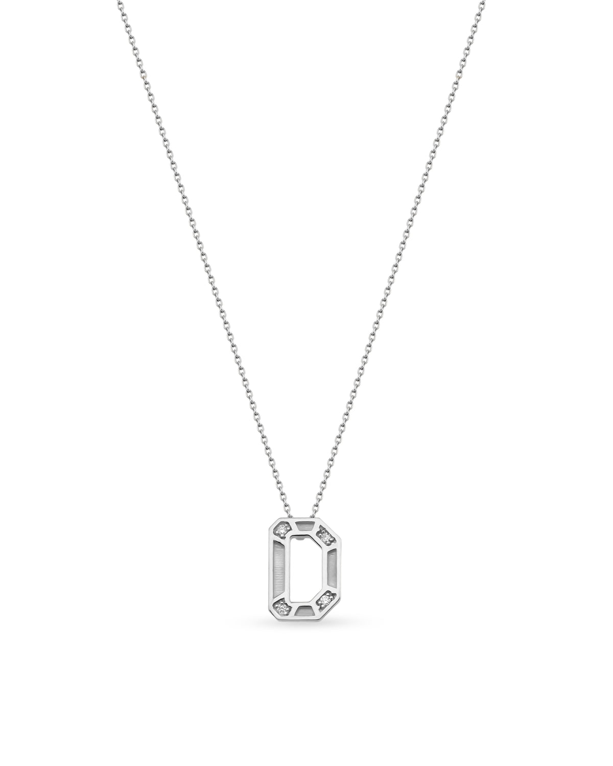 Alphabet Monogram Necklace