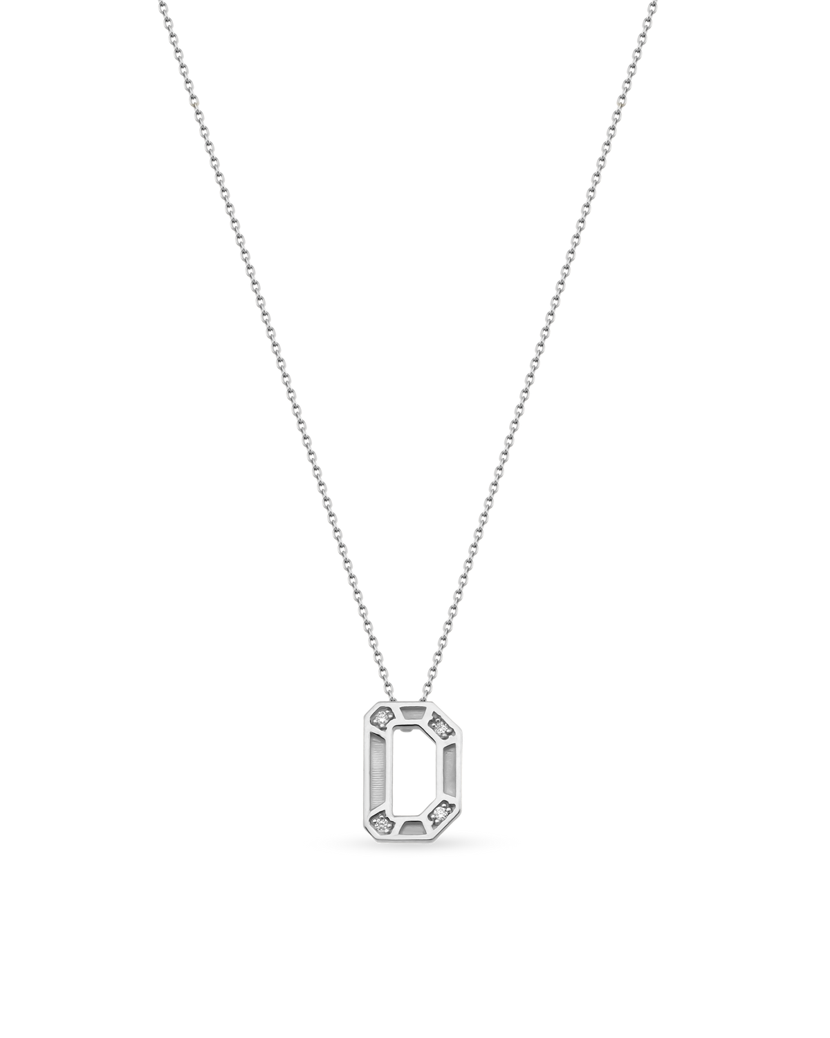Alphabet Monogram Necklace