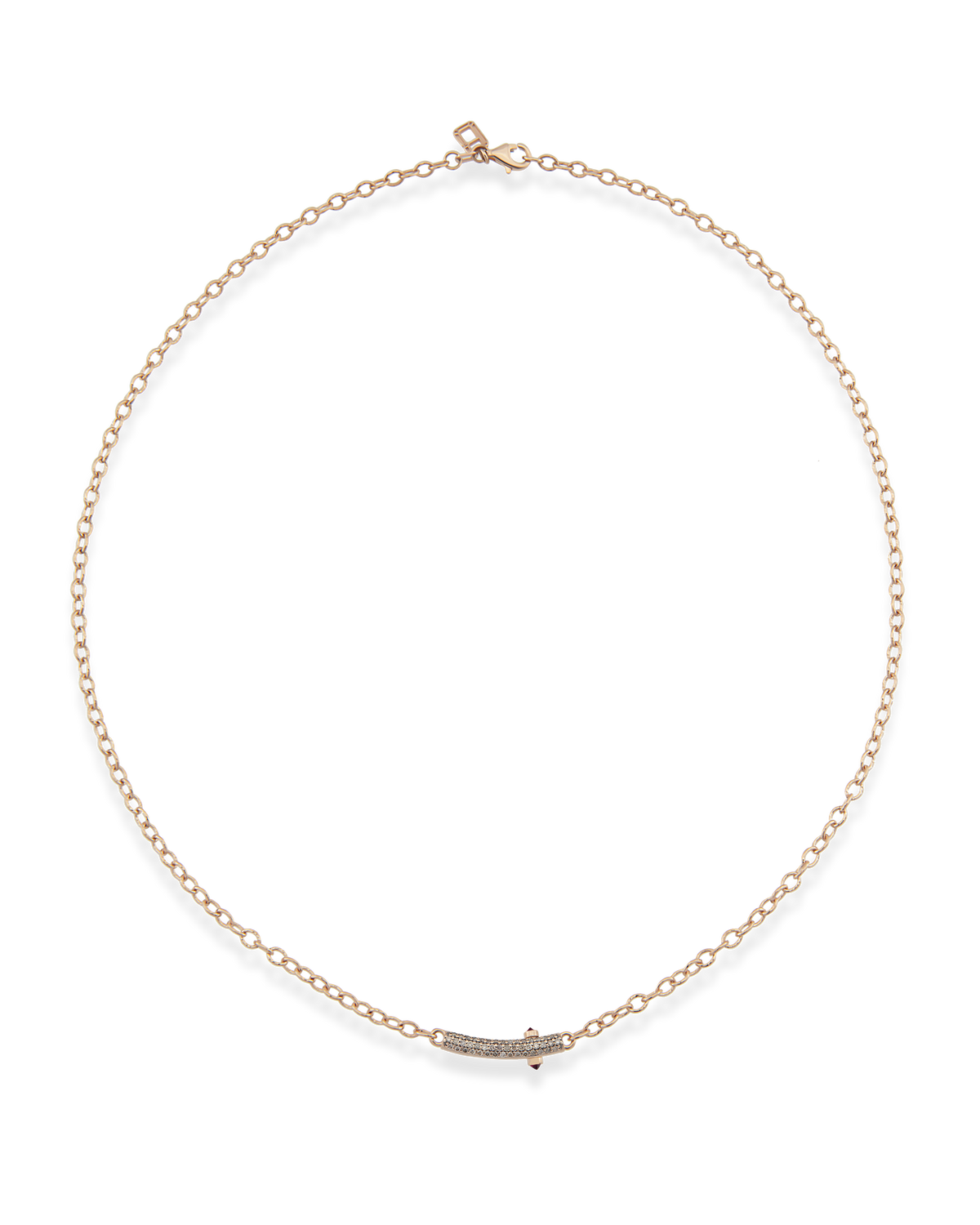 Victorian Cognac Necklace