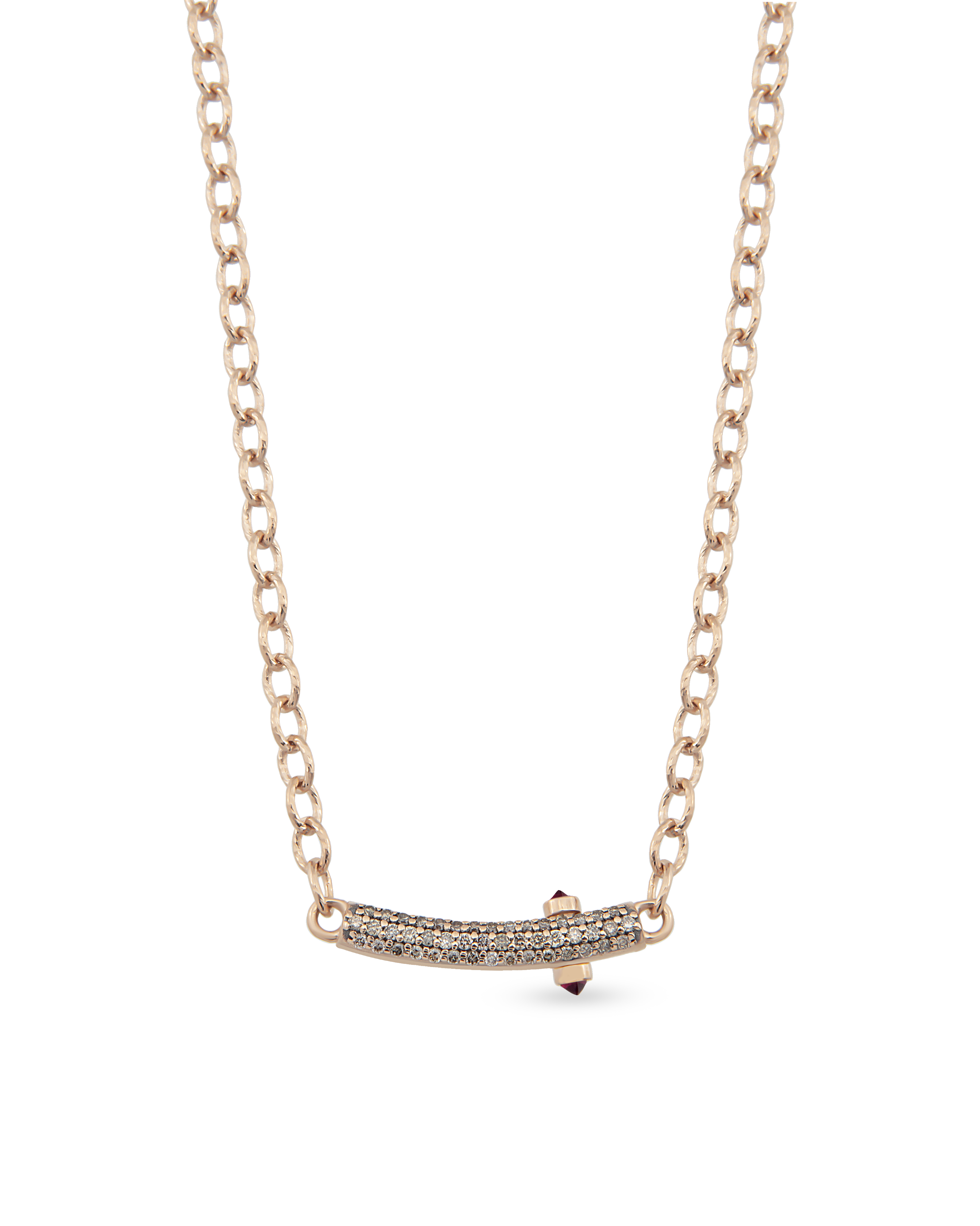Victorian Cognac Necklace
