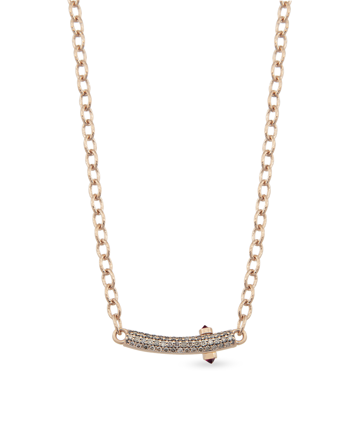 Victorian Cognac Necklace
