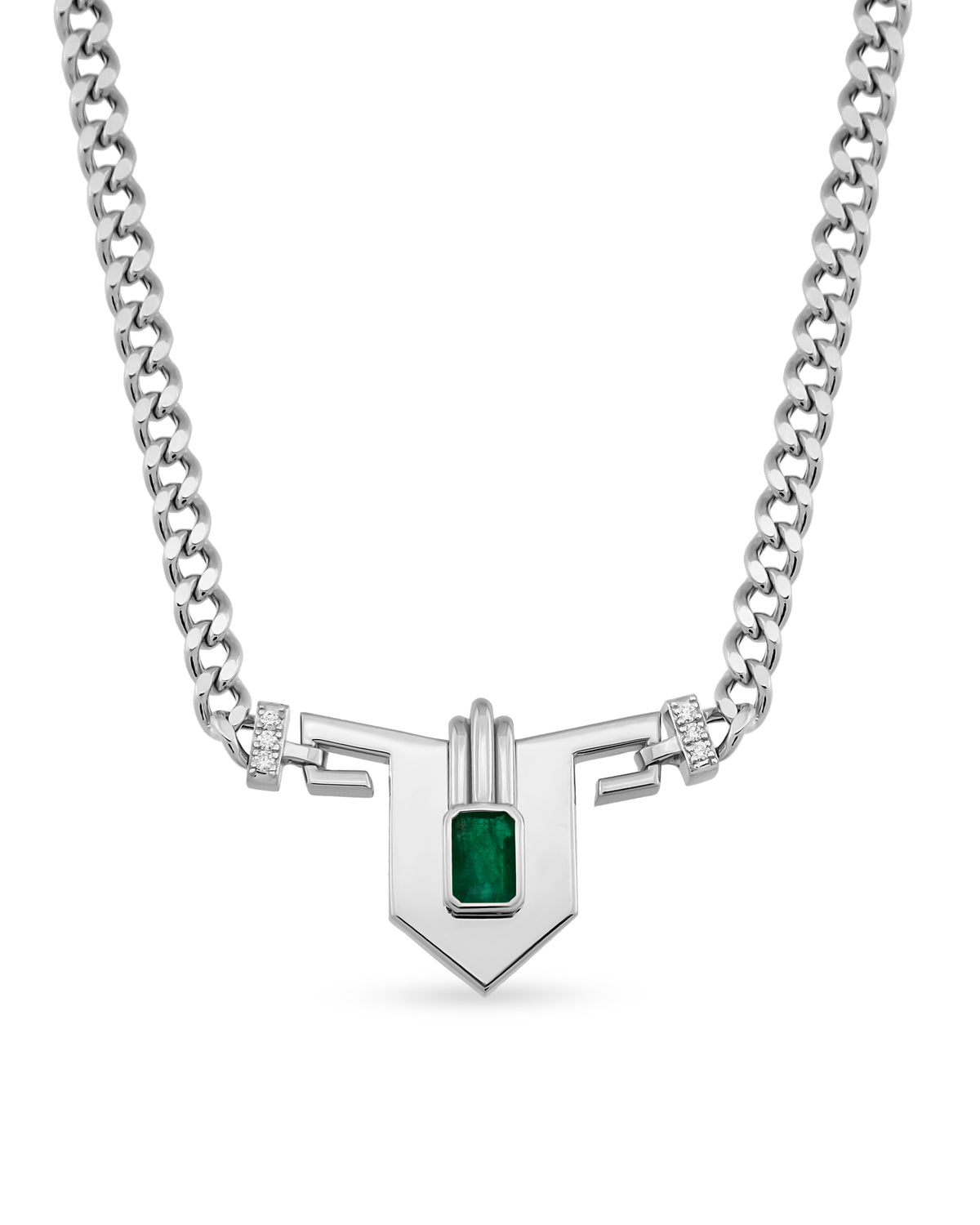 Steff Emerald Necklace