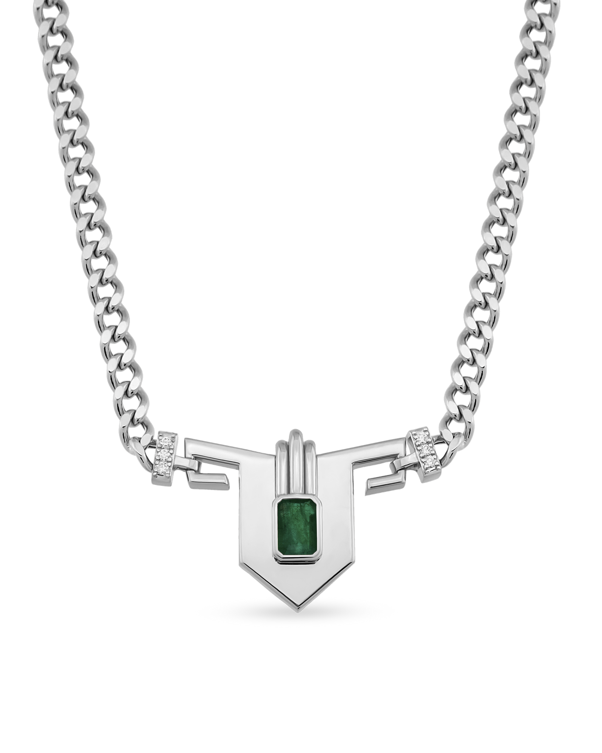 Steff Emerald Necklace