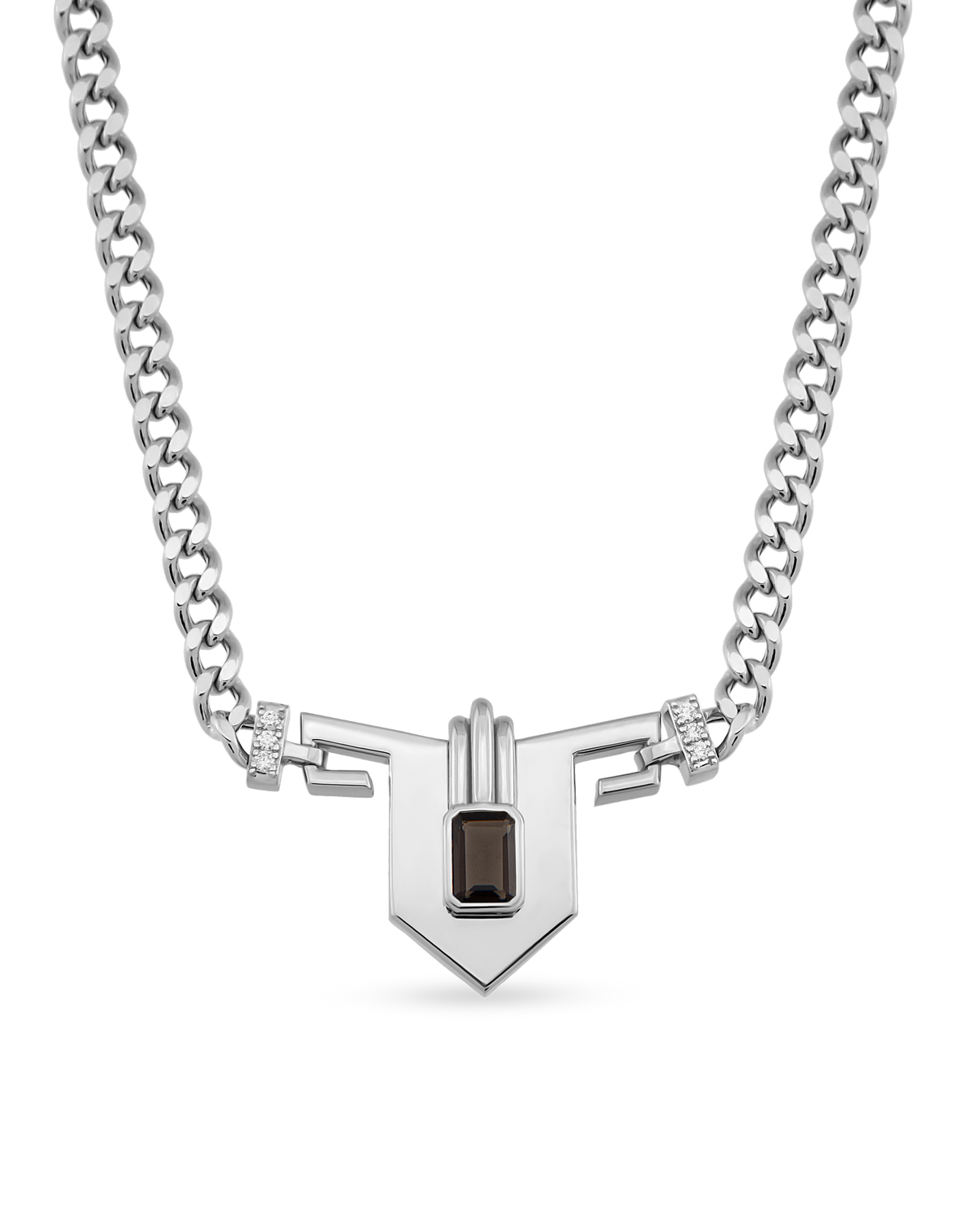 Steff Smoky Topaz Necklace